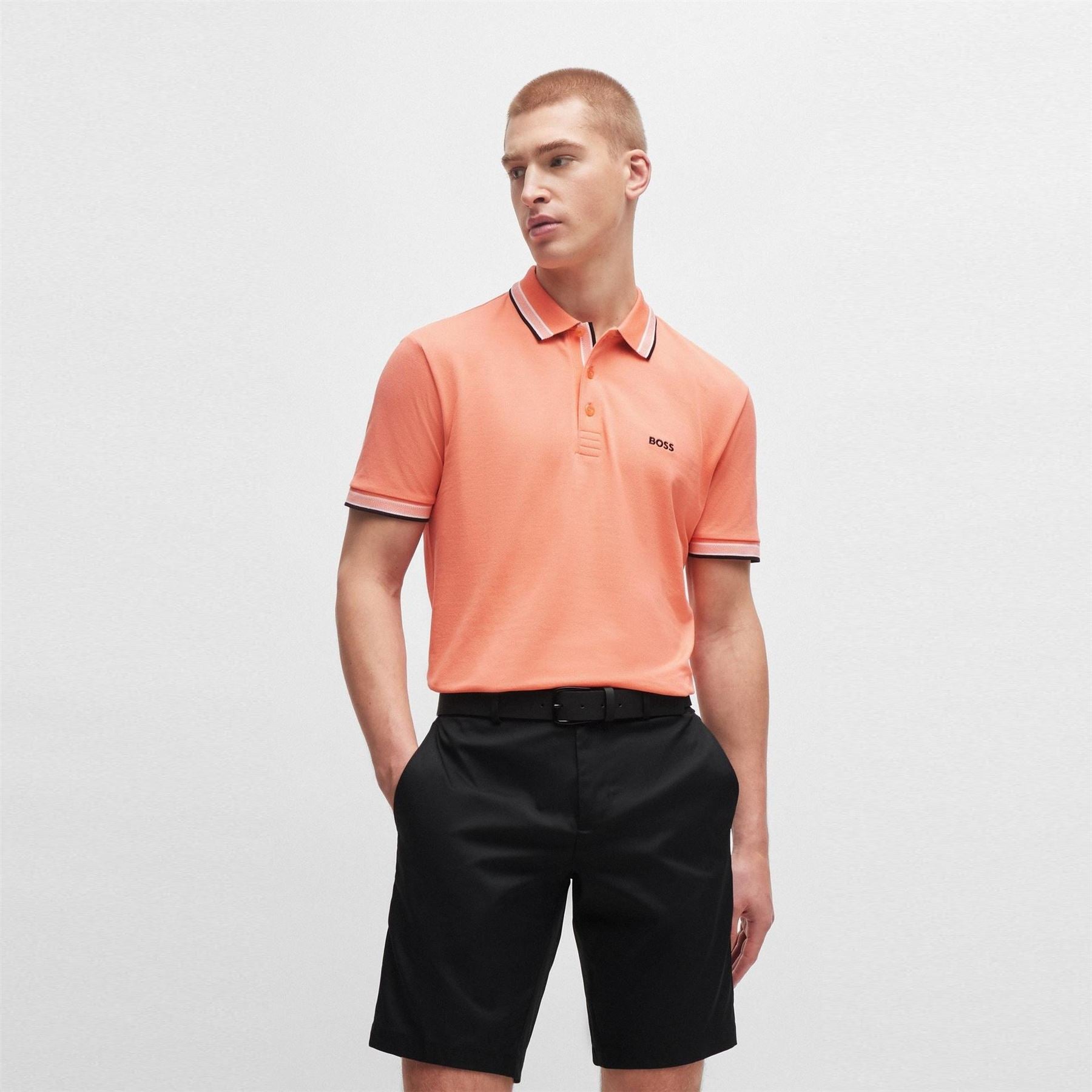 Boss BOSS GREEN Paddy Polo Shirt with Contrast Tipping