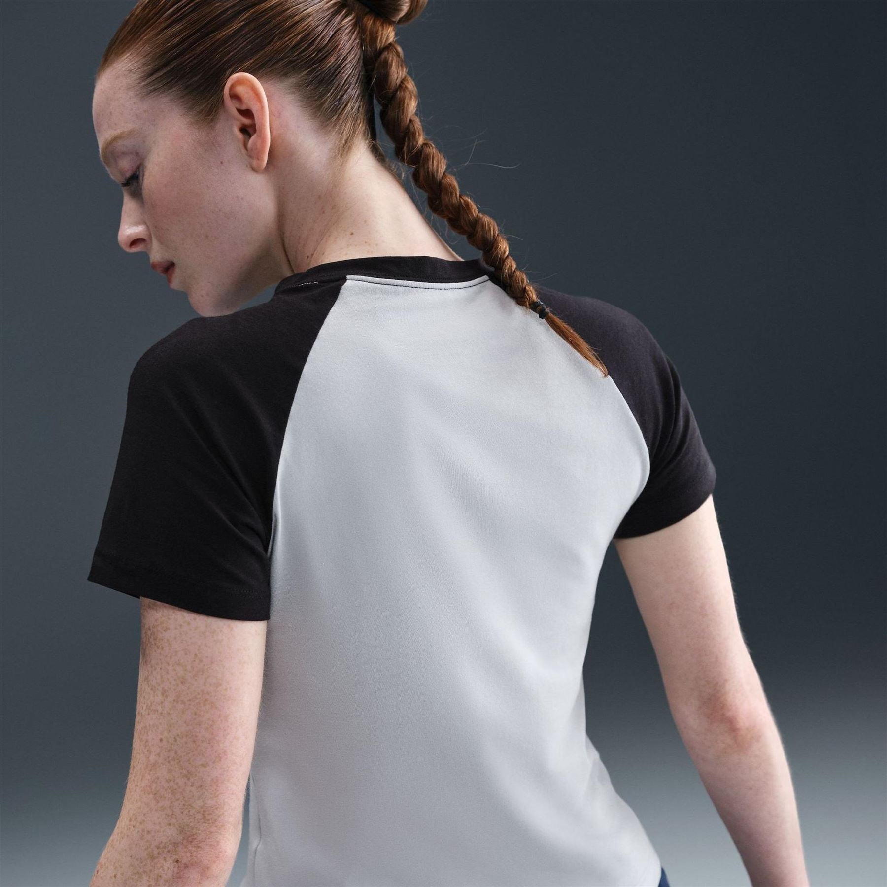 Nike Mini A-Line Crew Neck Short Sleeve Dress