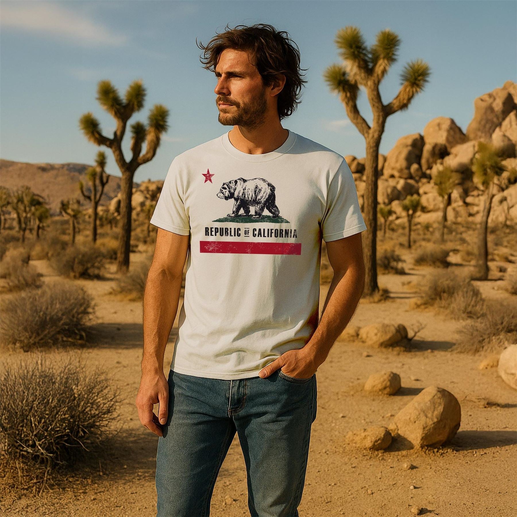 Republic of California Old Flag T-Shirt