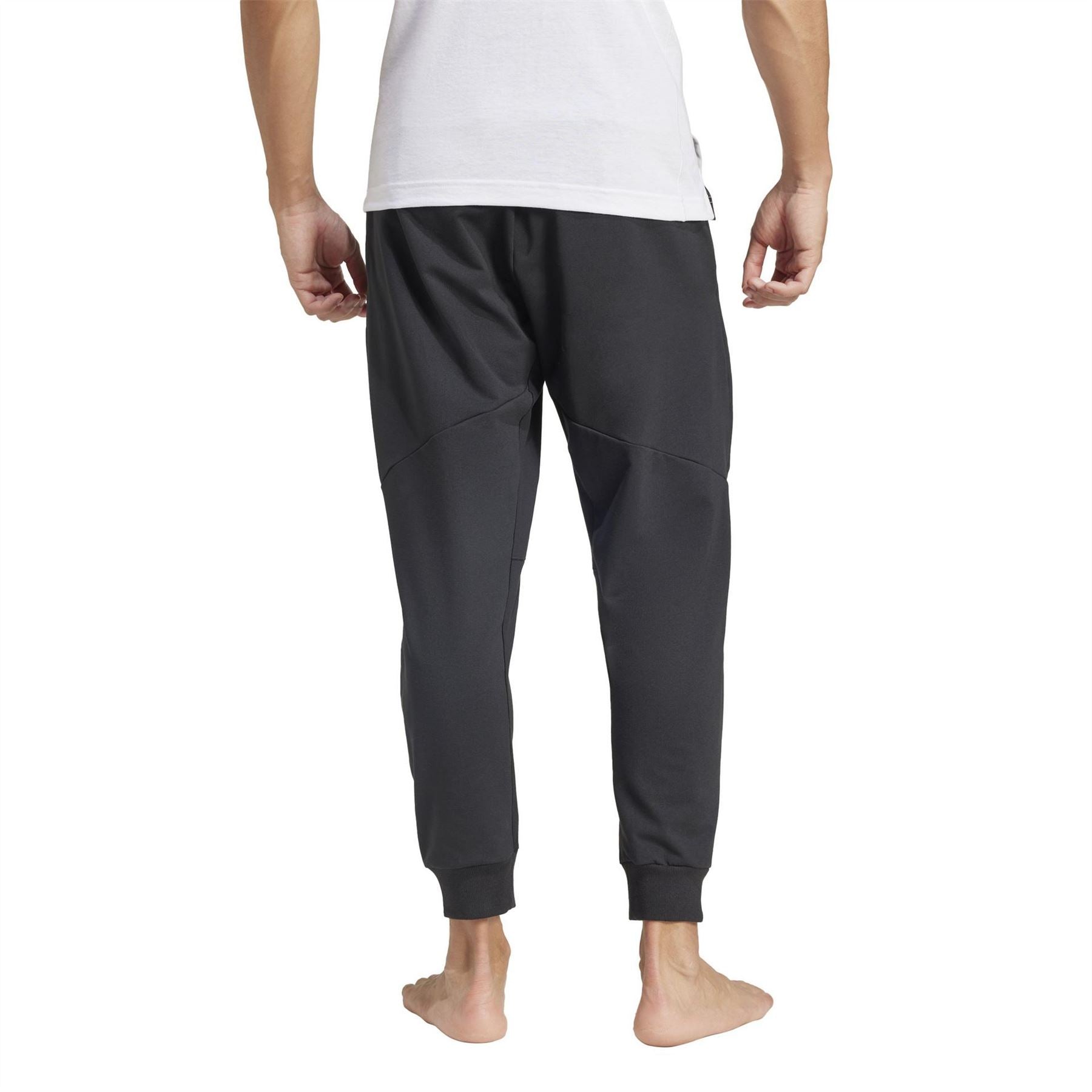 adidas Solid Patterned Relaxed Fit Joggers