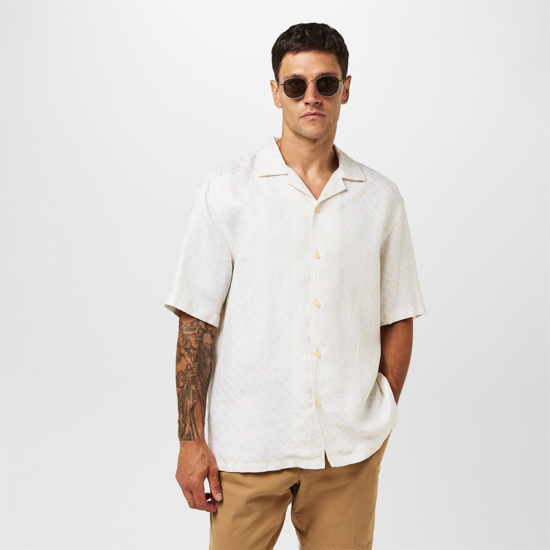 Boss Hbb C Lars Plain Short Sleeve Shirt