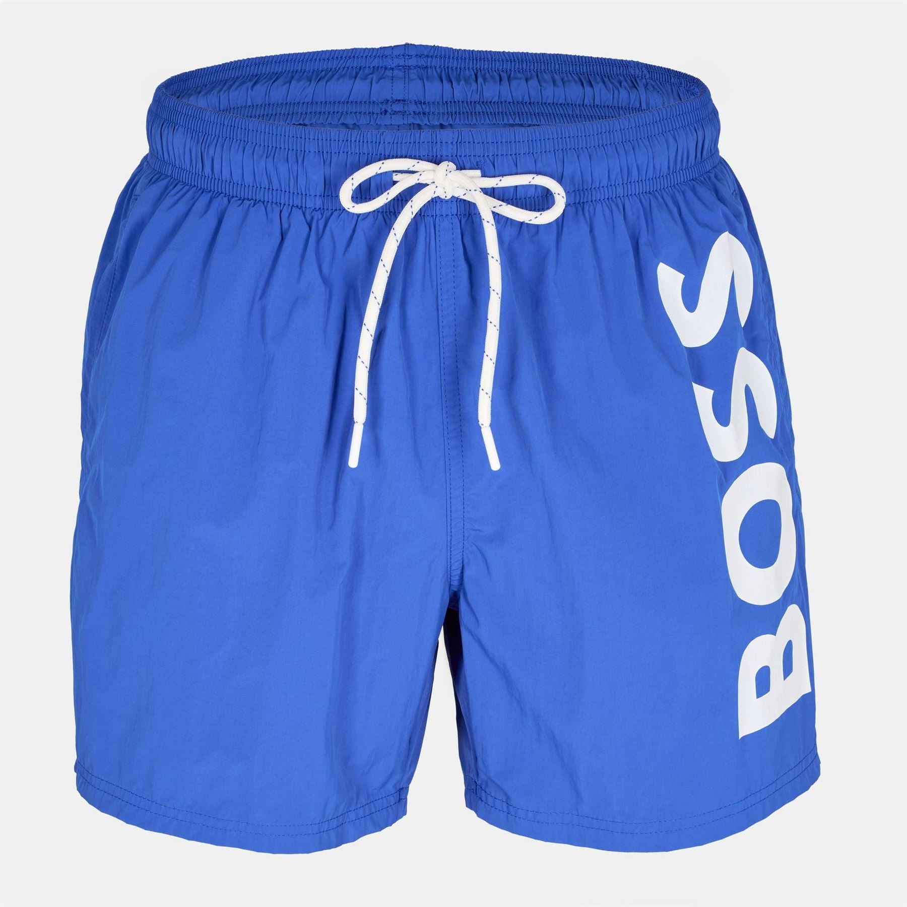 Boss Octopus Swim Shorts With Bold  Branding