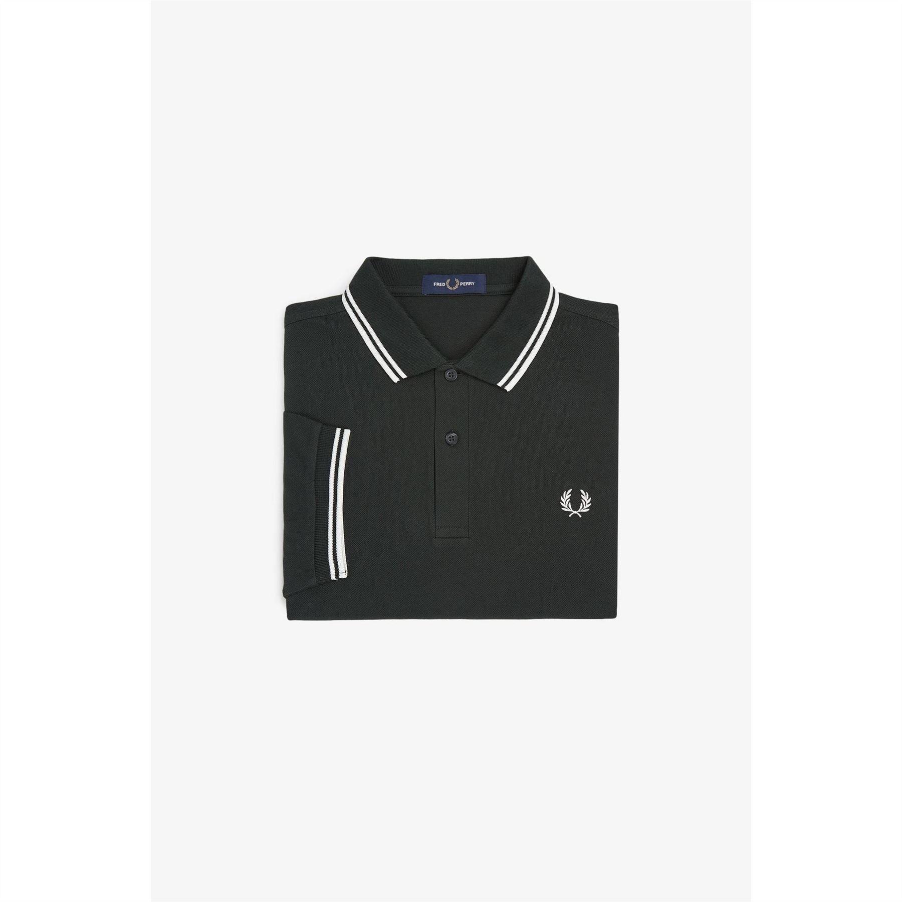 Fred Perry Sleeve Twin Tipped Polo Shirt