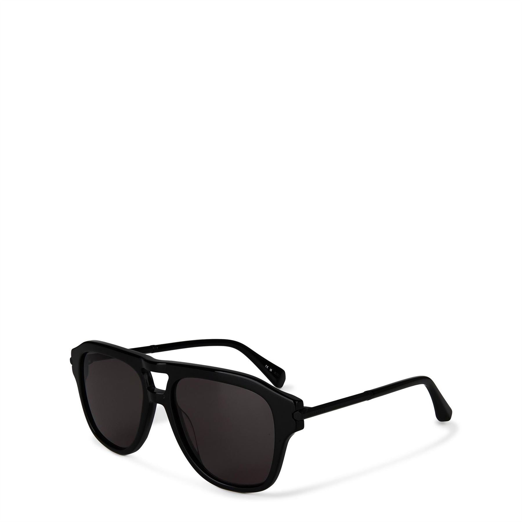 AllSaints Aviator Double Bridge Full Rim Sunglasses