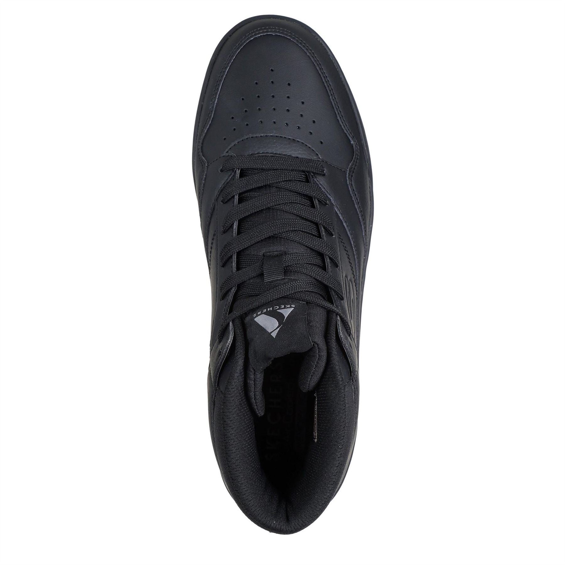 Skechers Mens Overlay High Top Fashion High Top Trainers