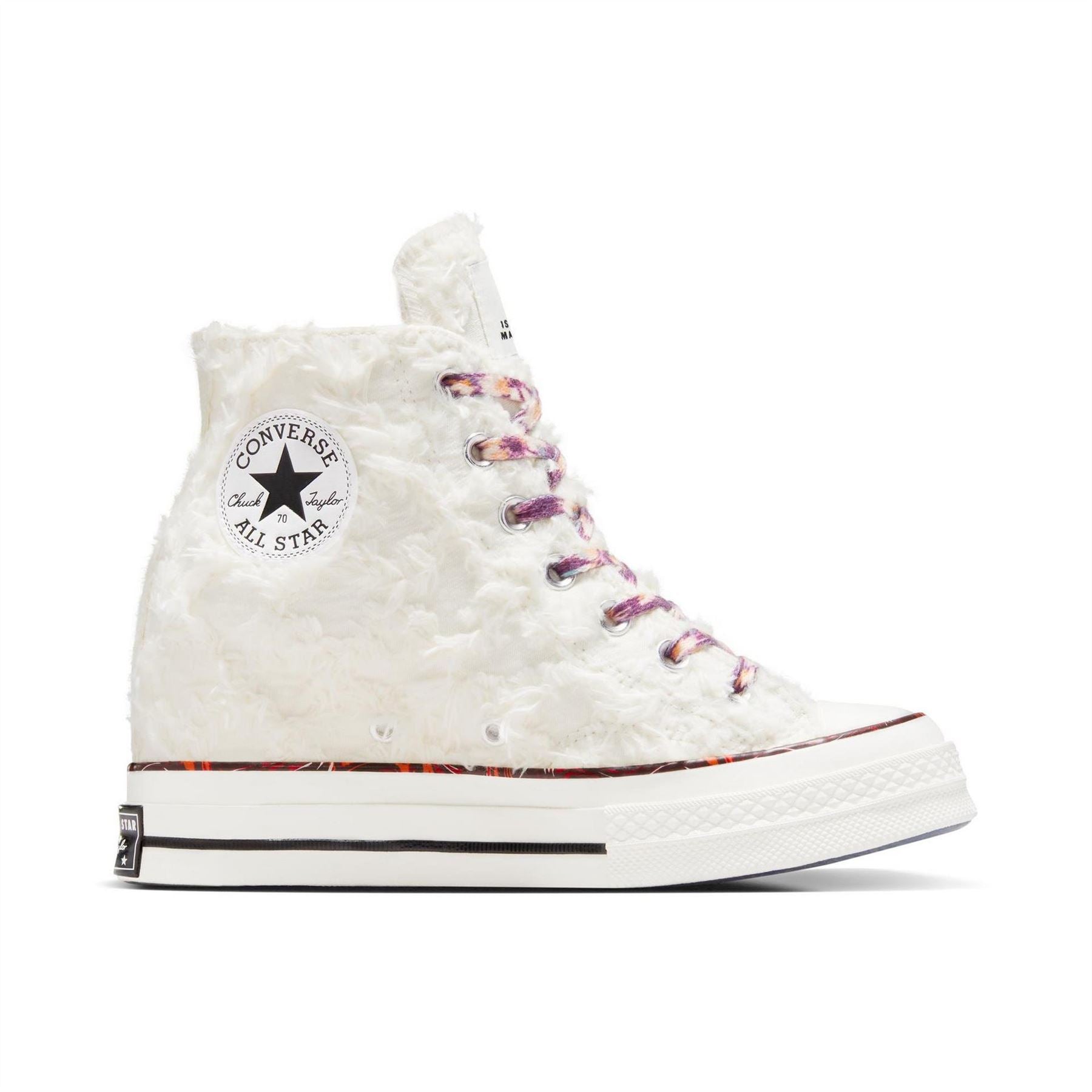 Converse Chuck 70 Wedge Hi Vanilla Trainers