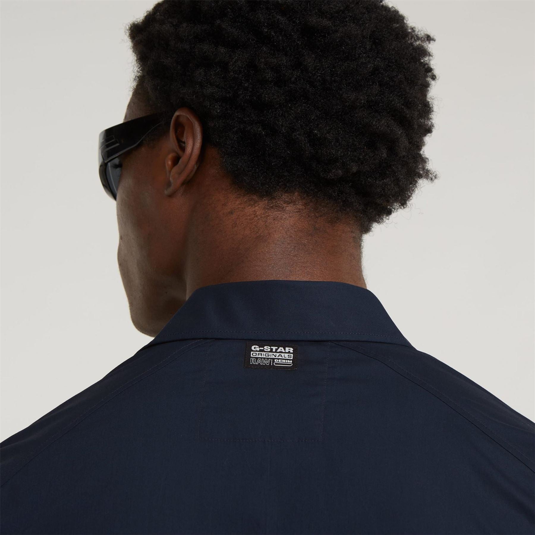 G Star G4a Slim Short Sleeve Oxford Shirt