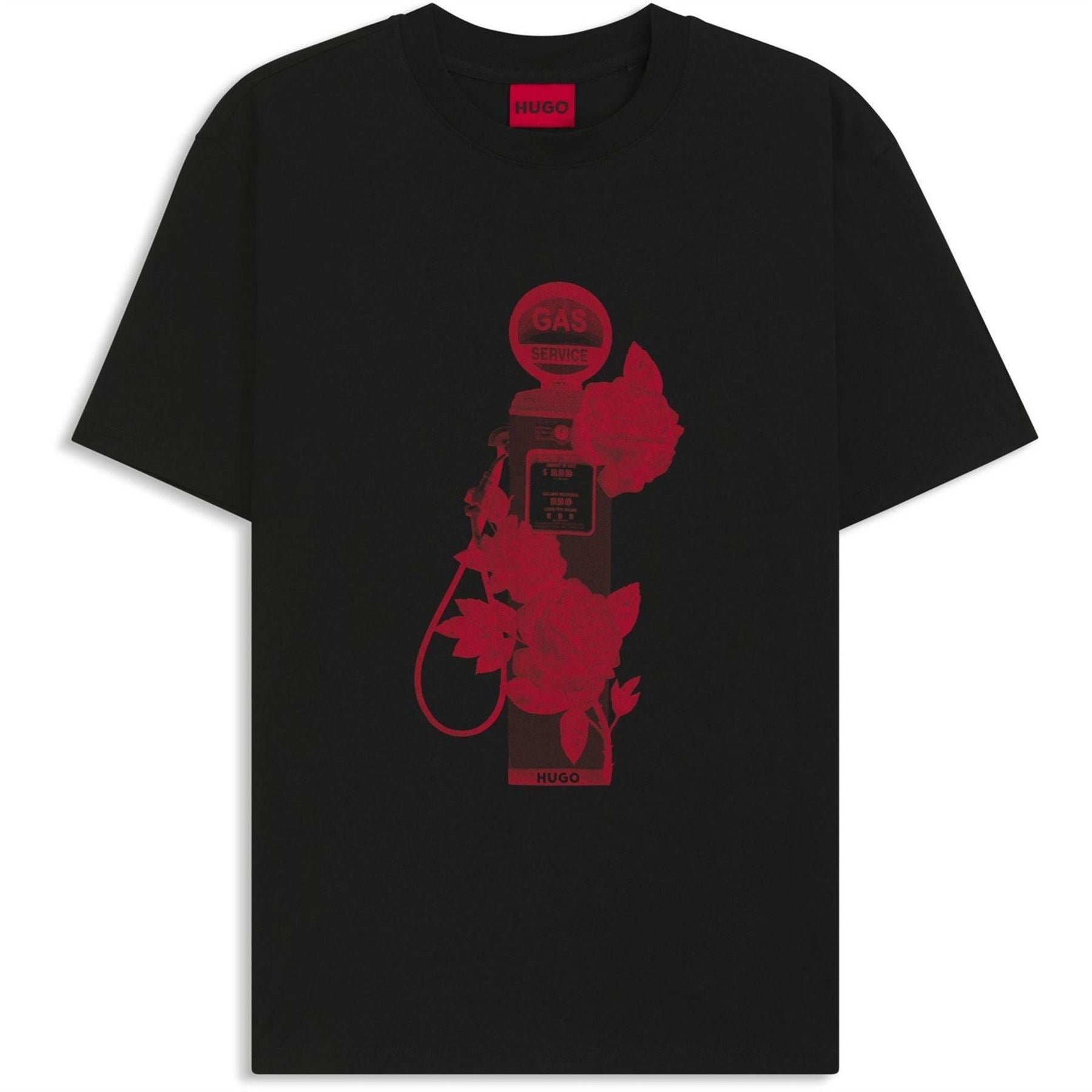 Hugo Dikerd Short Sleeve T-Shirt With Artwork Detail