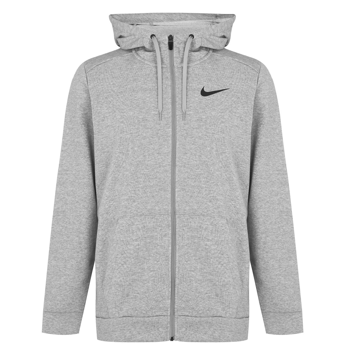 Nike Mens Dri Fit Full Zip Training Hoodie