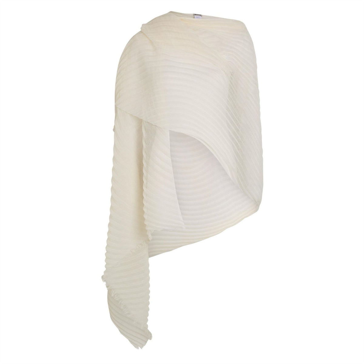 Issey Miyake Ramie Pleats Stole