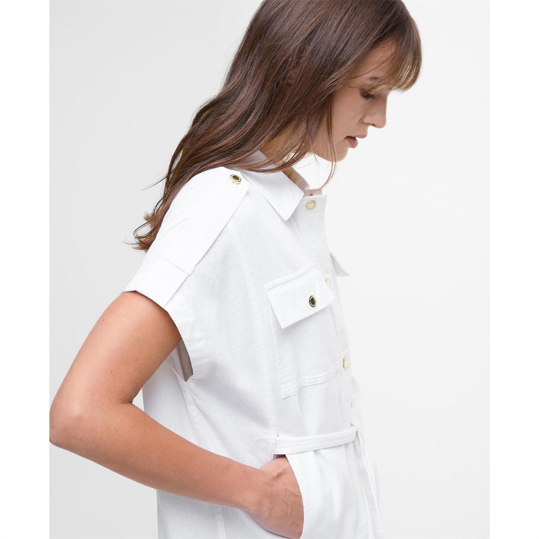 Barbour International Midi Dress