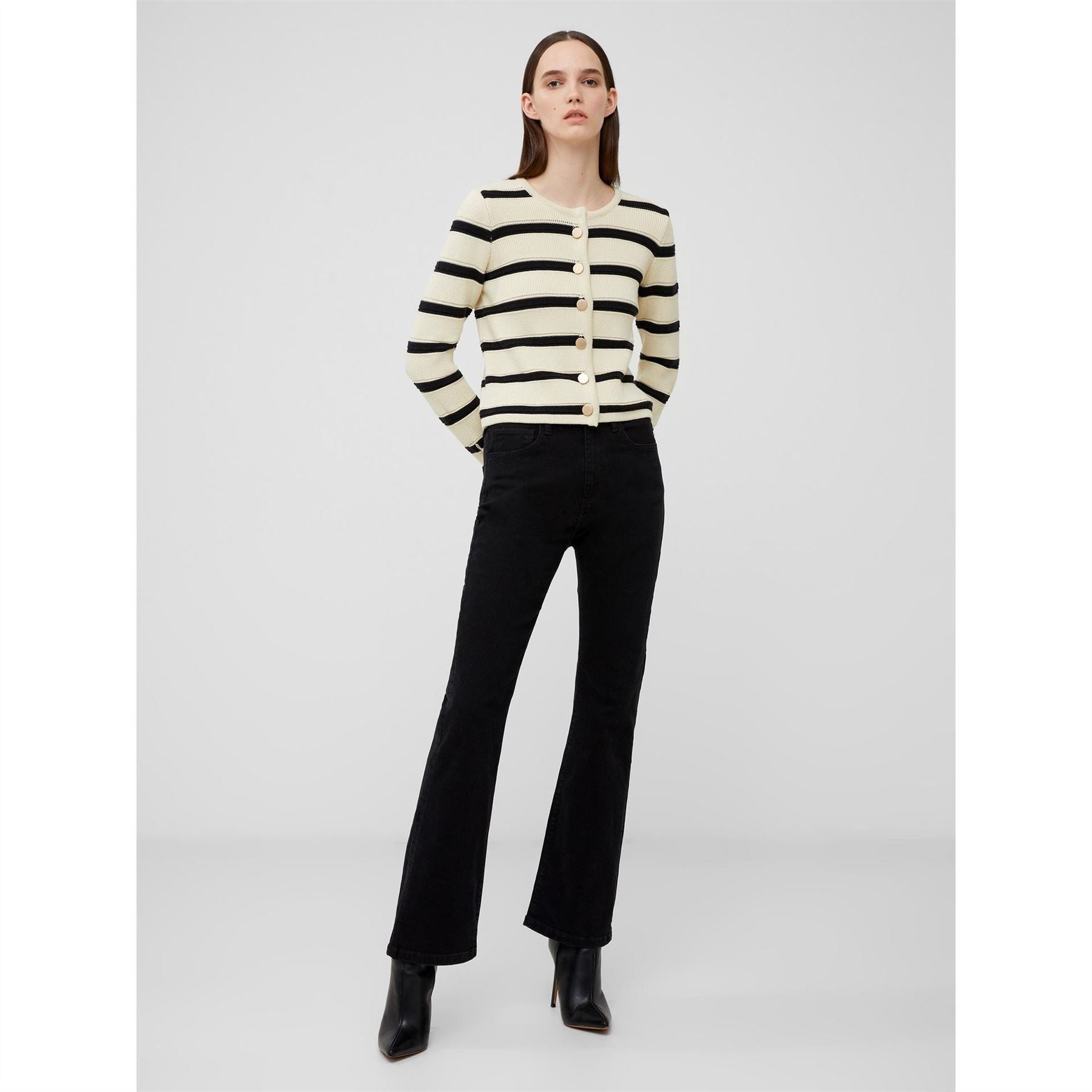 French Connection Marloe Crew Neck Relaxed Fit Sweater