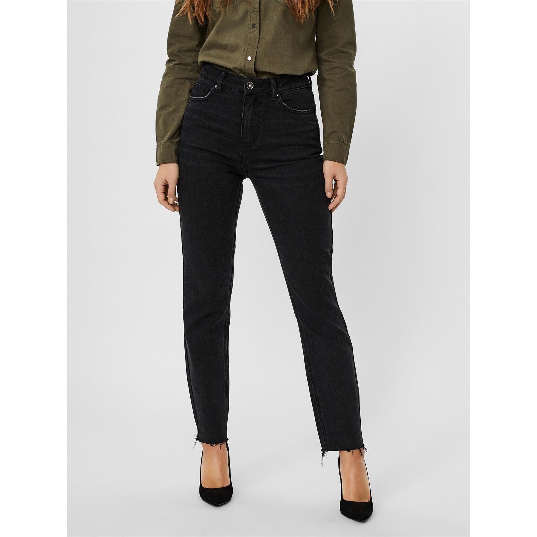 Vero Moda Brenda High Rise Straight Leg Trouser