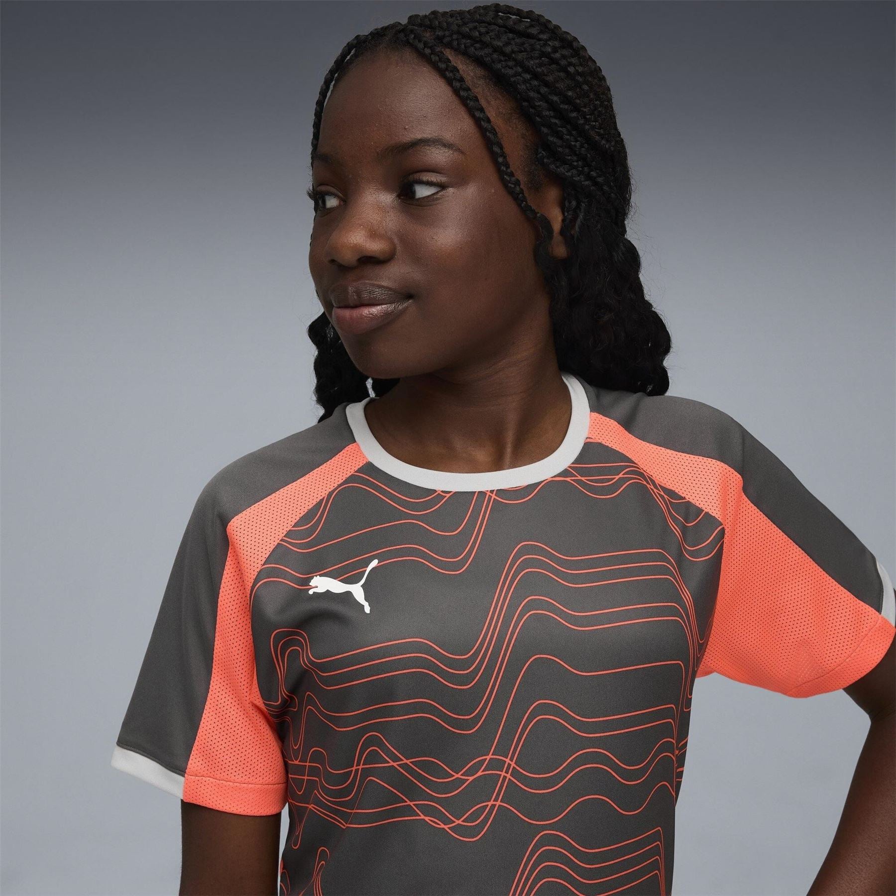 Puma Individualliga Graphic Jersey Jr T-Shirt Unisex Kids
