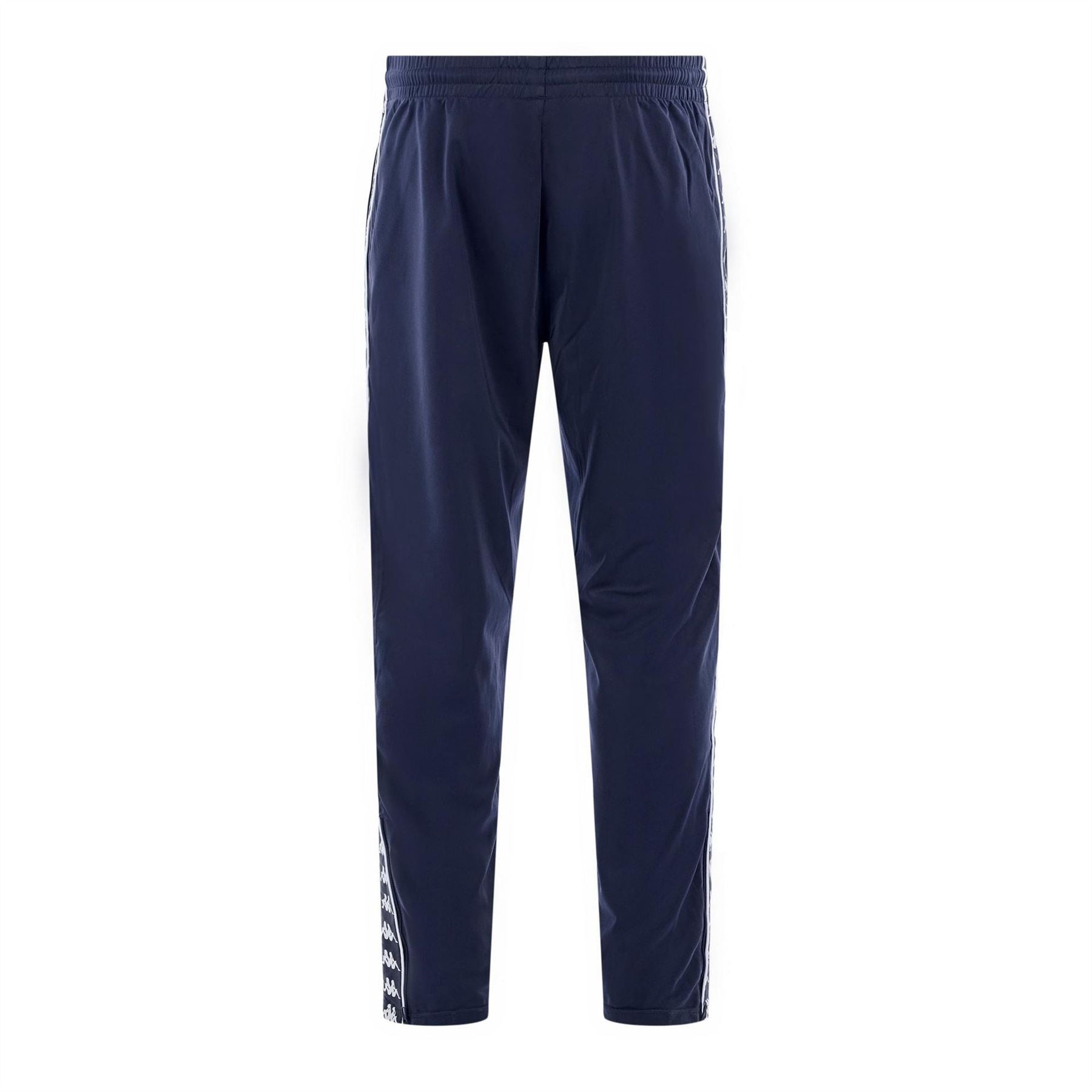 Kappa Solid Track Pants with Side Logos
