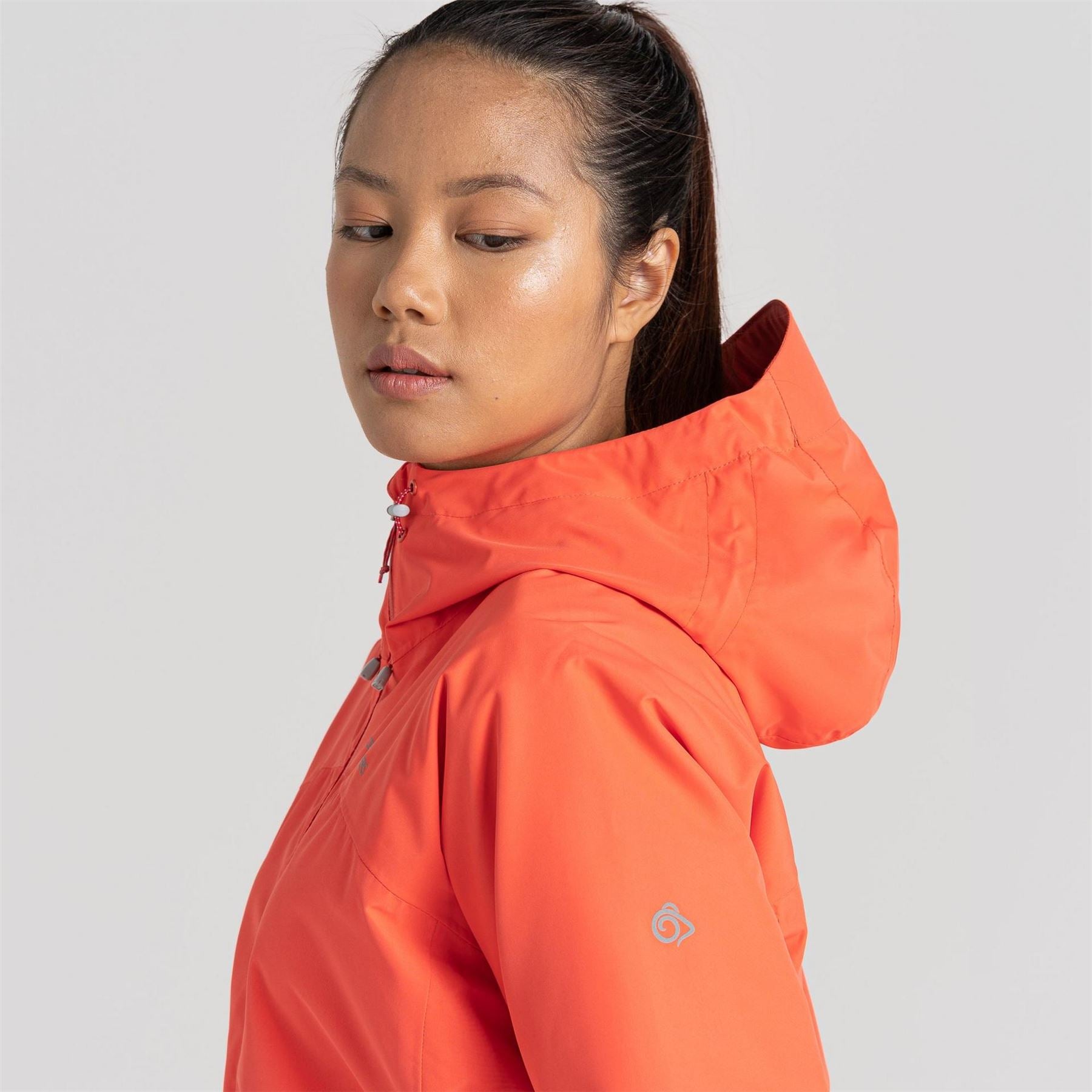 Craghoppers Sariah Hooded Floral Patterned Rain Jacket