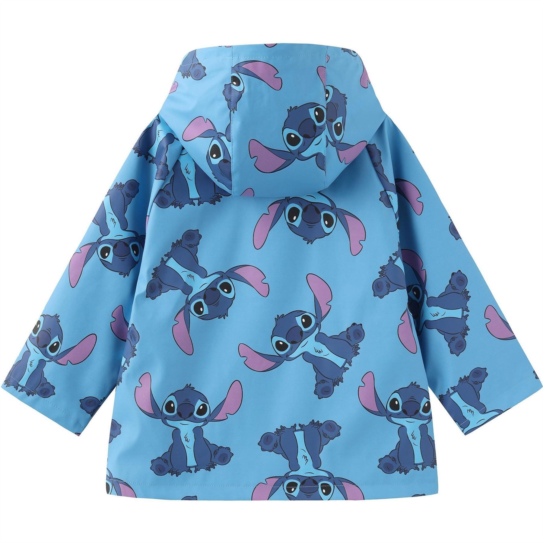 Character  Disney Print Waterproof Long Sleeve Hooded Rain Anorak