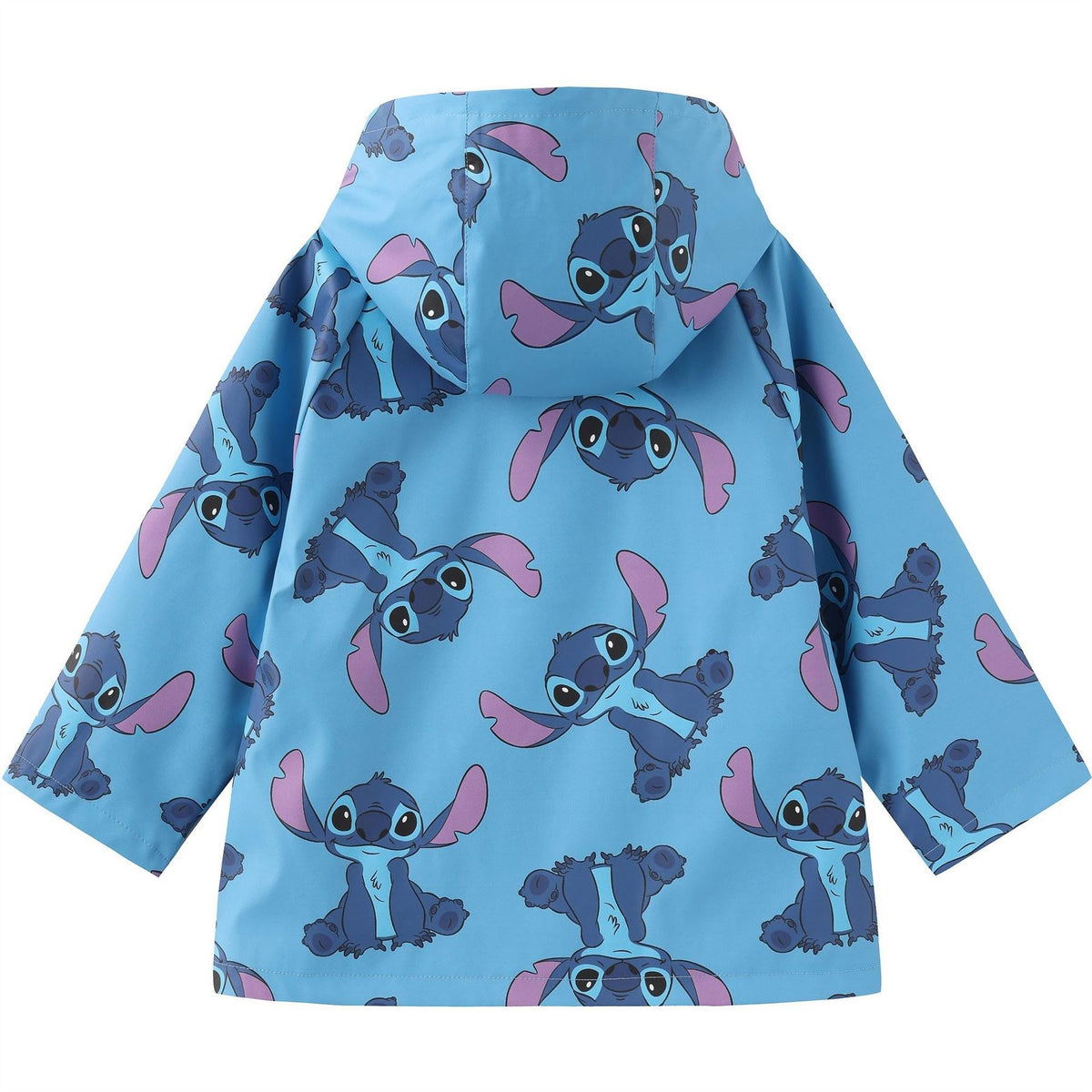 Character  Disney Print Waterproof Long Sleeve Hooded Rain Anorak