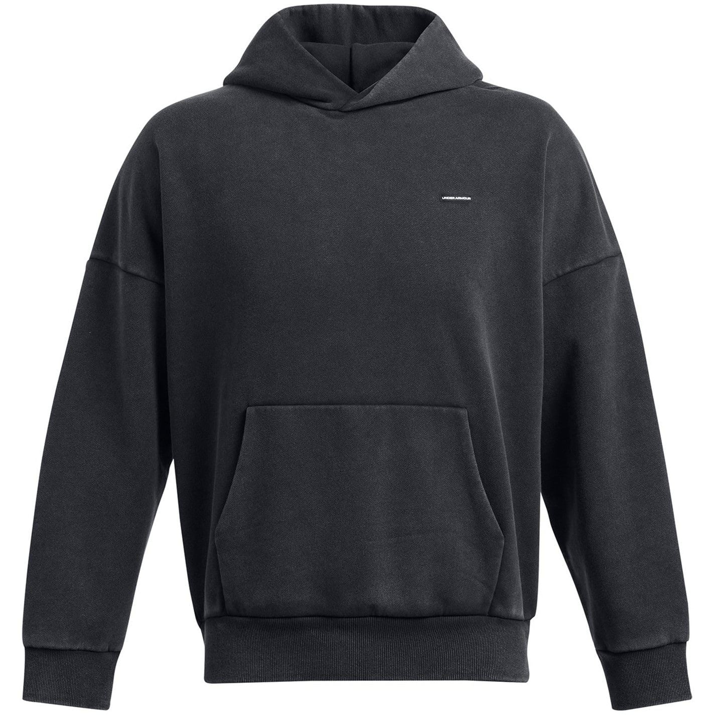 Under Armour Icon Hooded Neck Long Sleeve Drop Shoulder Top