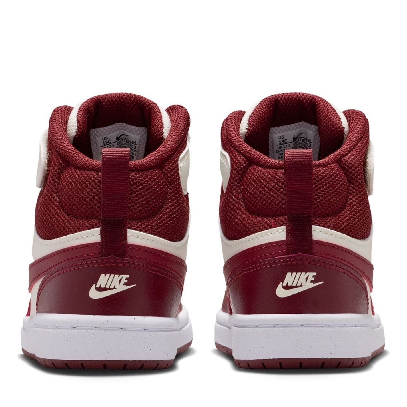 Nike Court Borough Mid 2 Little Kids Shoes