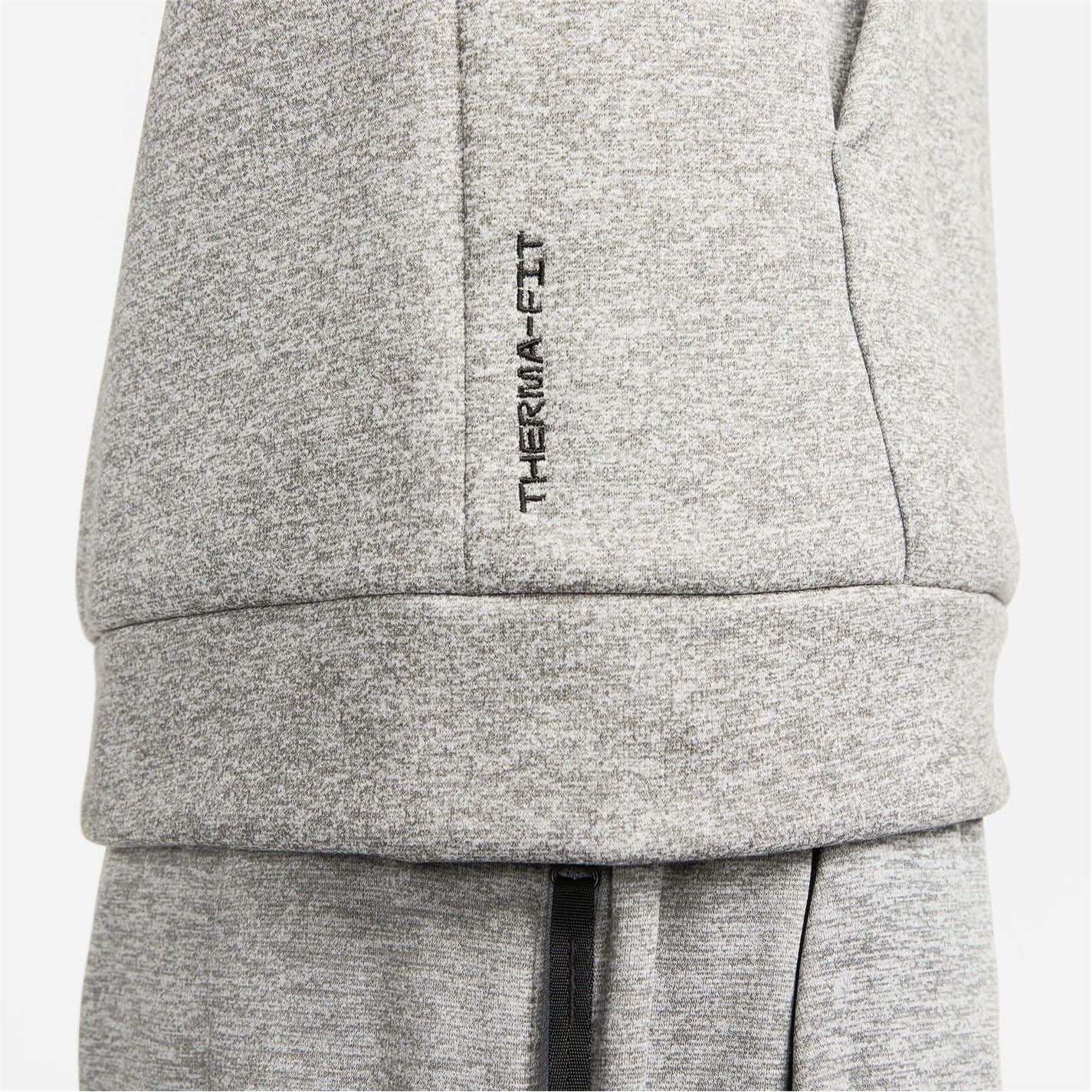Nike Mens Therma Therma Fit Hooded Fitness Pullover