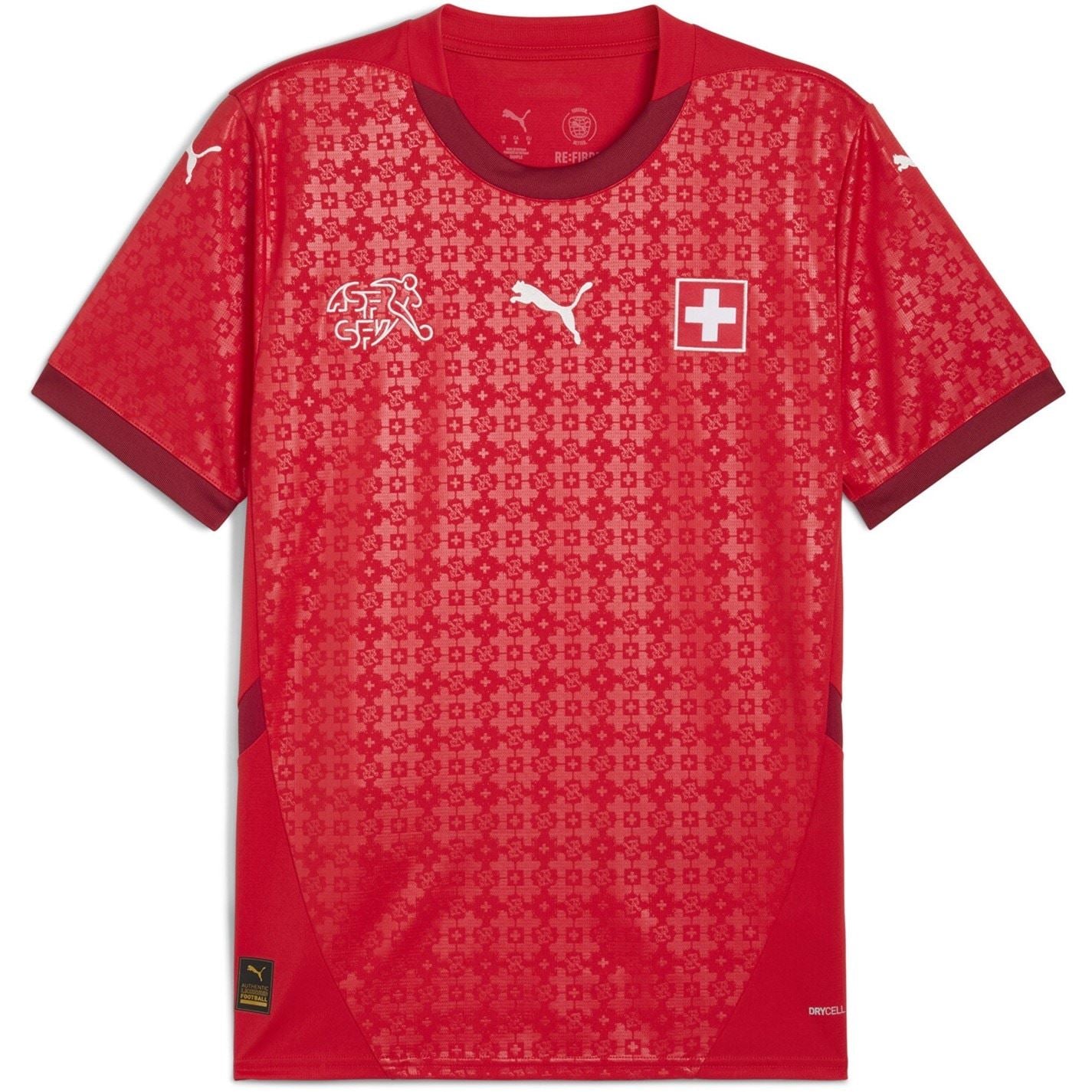 Puma Switzerland Home Shirt 2025 Adults