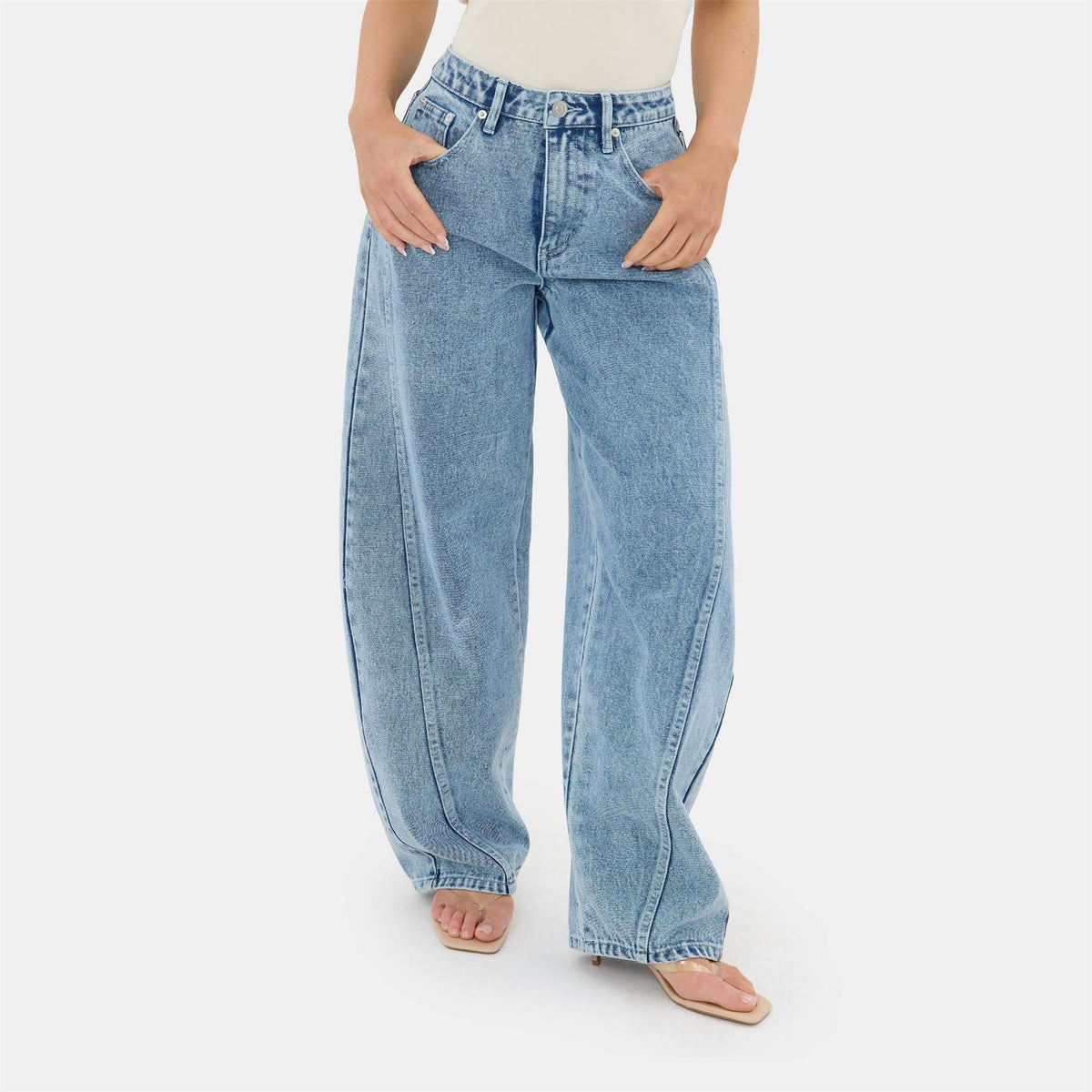 I Saw It First Leg Seam Jean