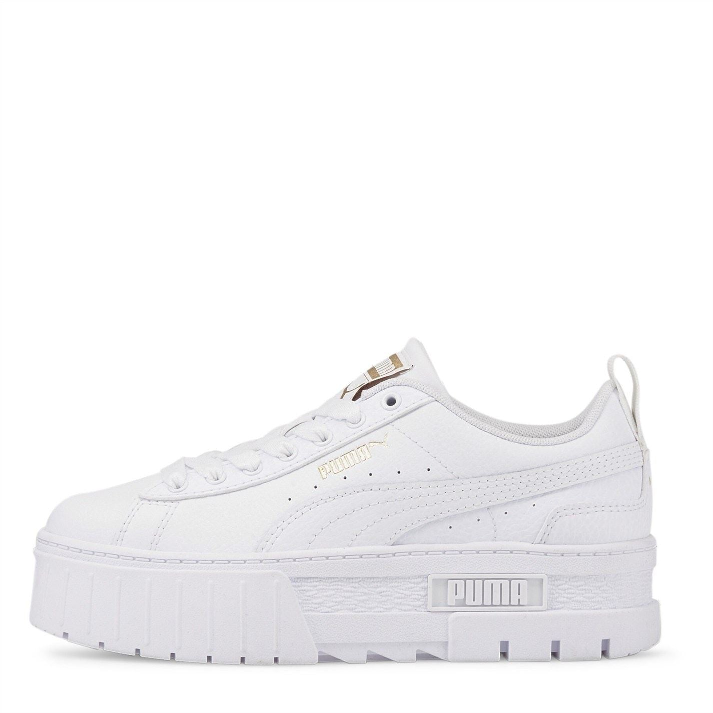 Puma Junior Mayze Graphic Print Platform Skate Shoes
