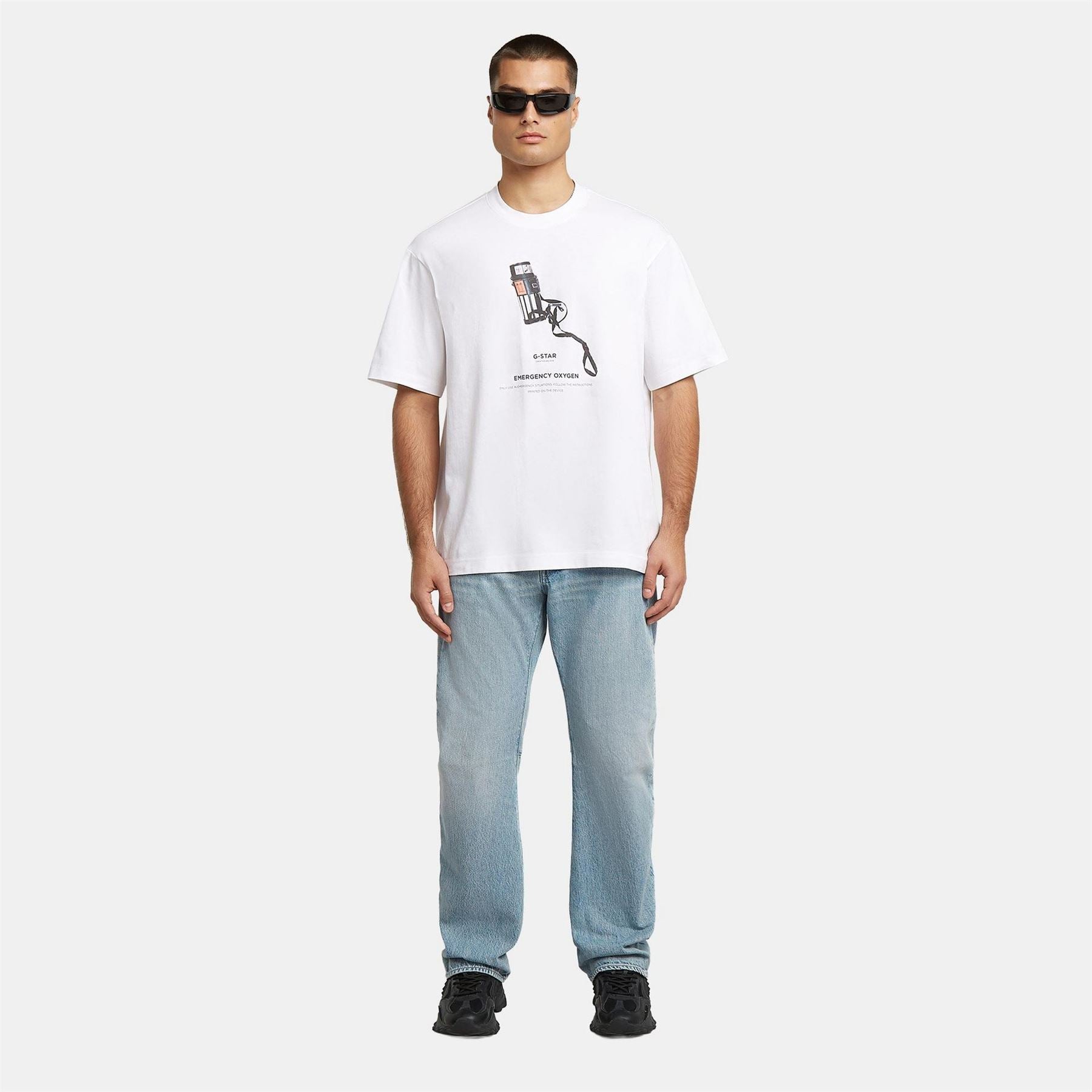 G Star Gstar Contour Straight Leg Jeans