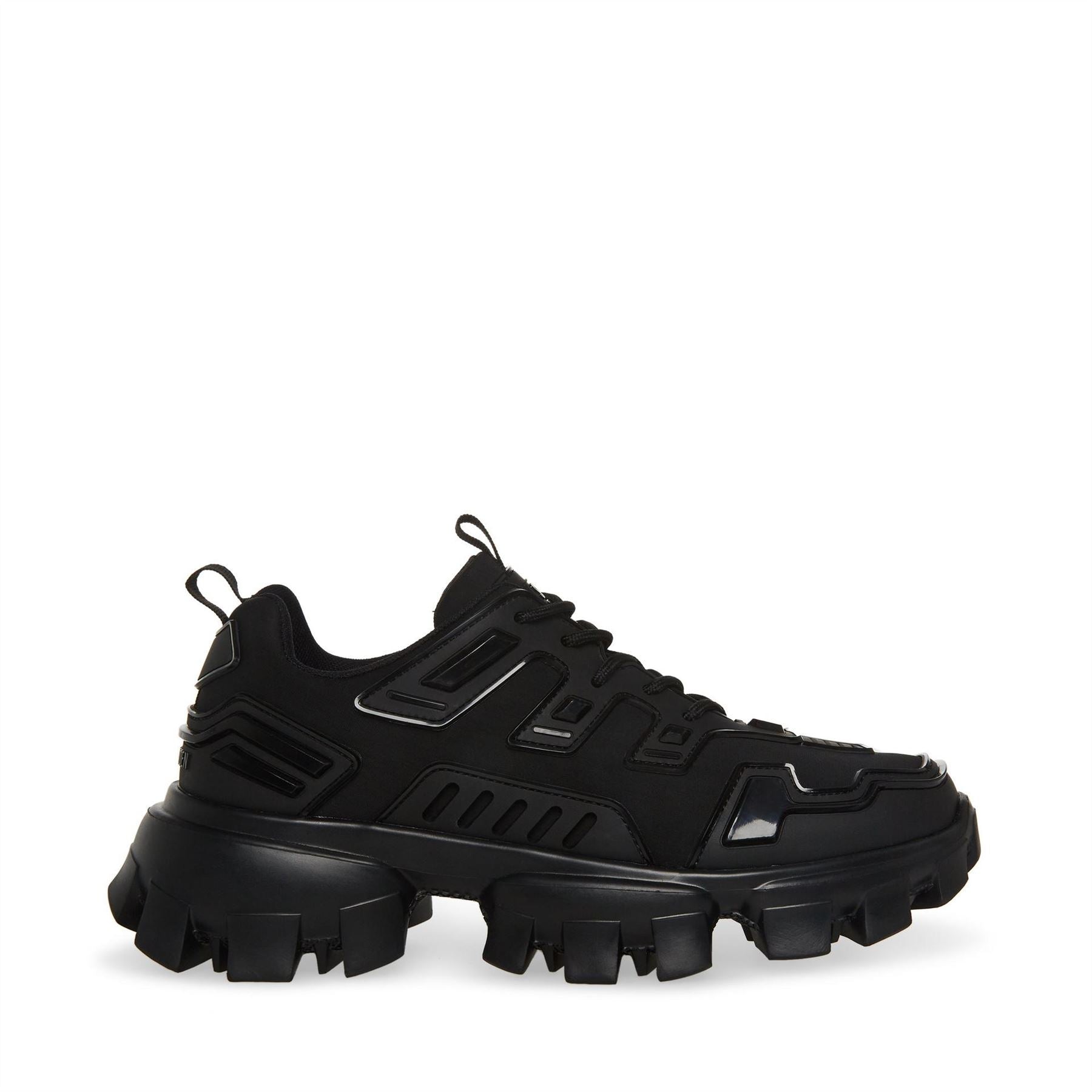 Steve Madden Prize Lace-Up Lug Sole Trainers