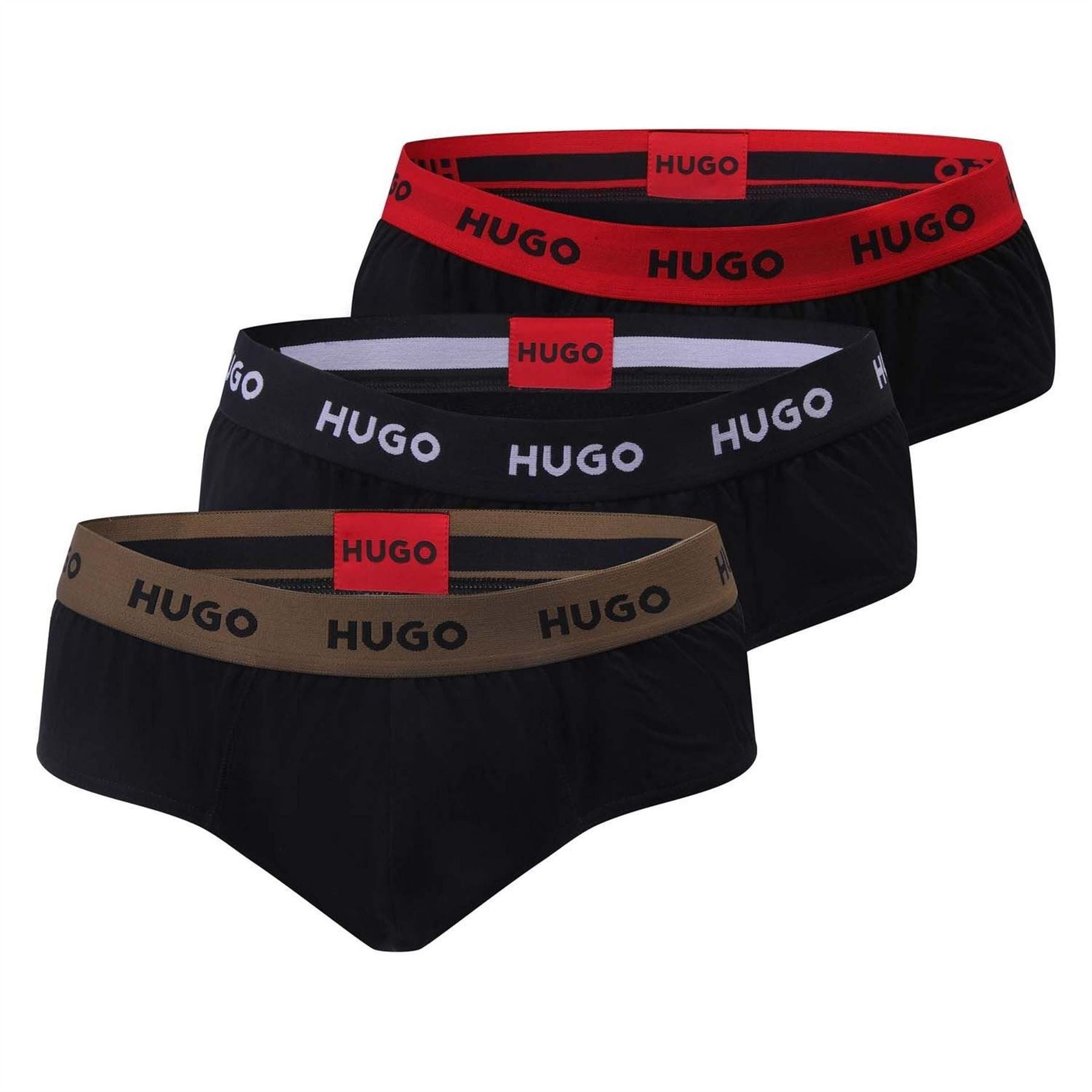 Hugo Pack Of Hip Briefs