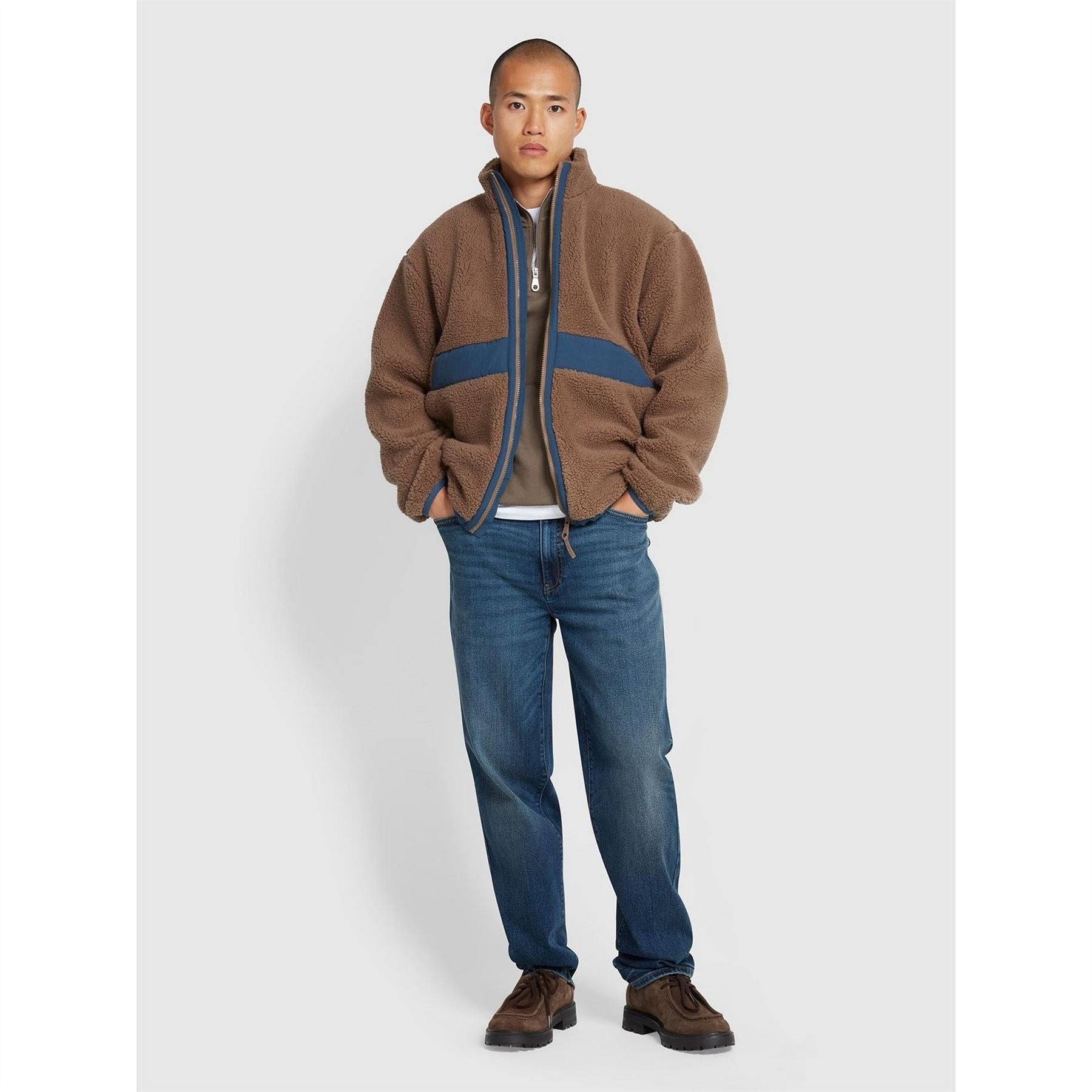 Farah Elias Regular Fit Funnel Neck Sweatshirt