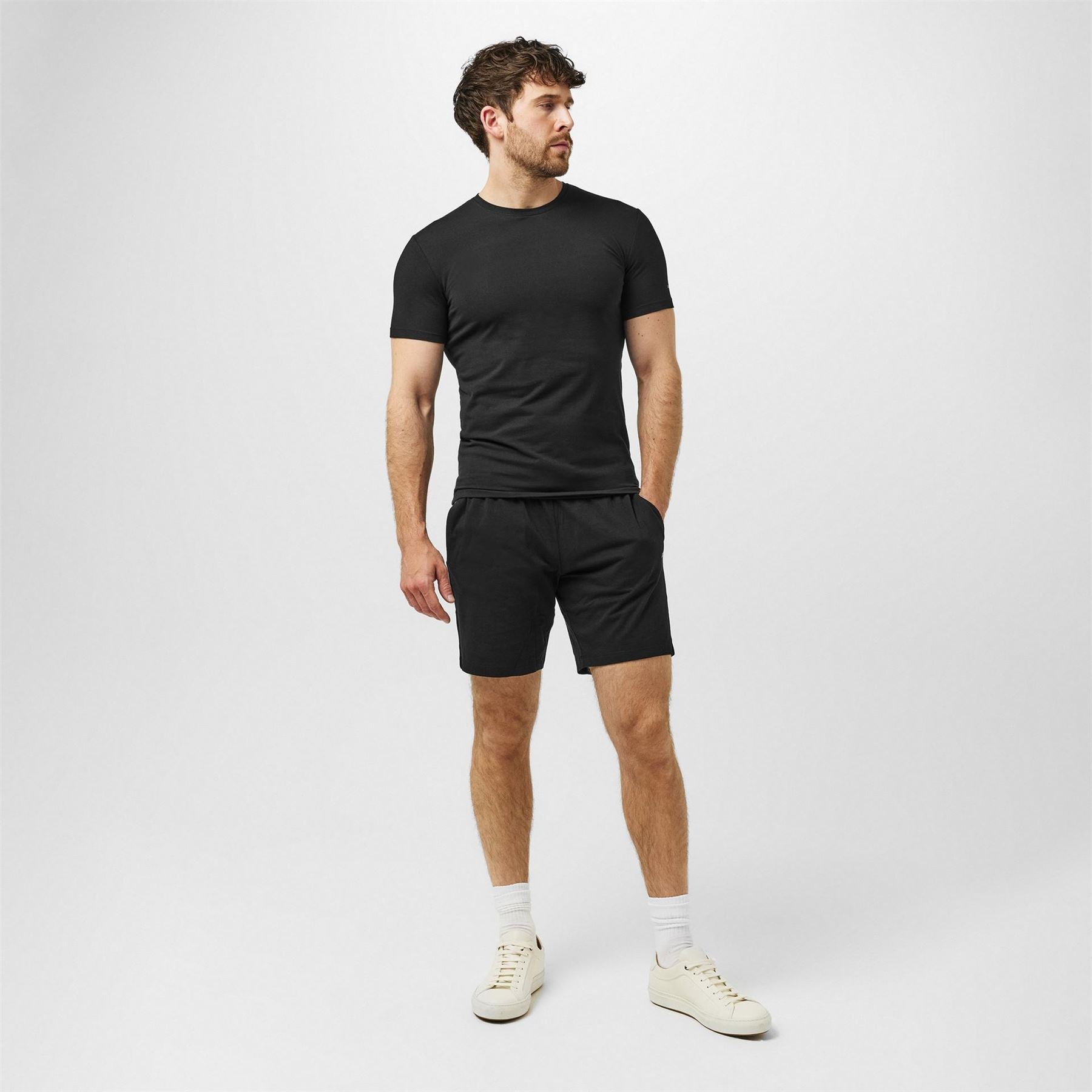 Boss BOSS Bodywear Drawstring Shorts with Logo Detail (Mix  And  Match)
