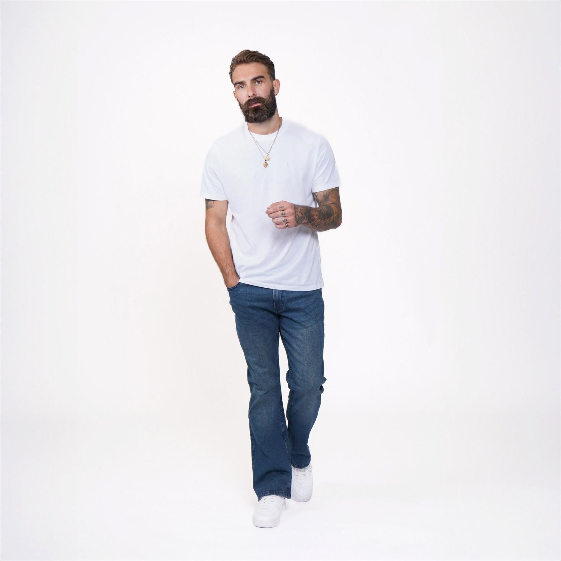 Firetrap Mens Tokyo Bootcut Jeans