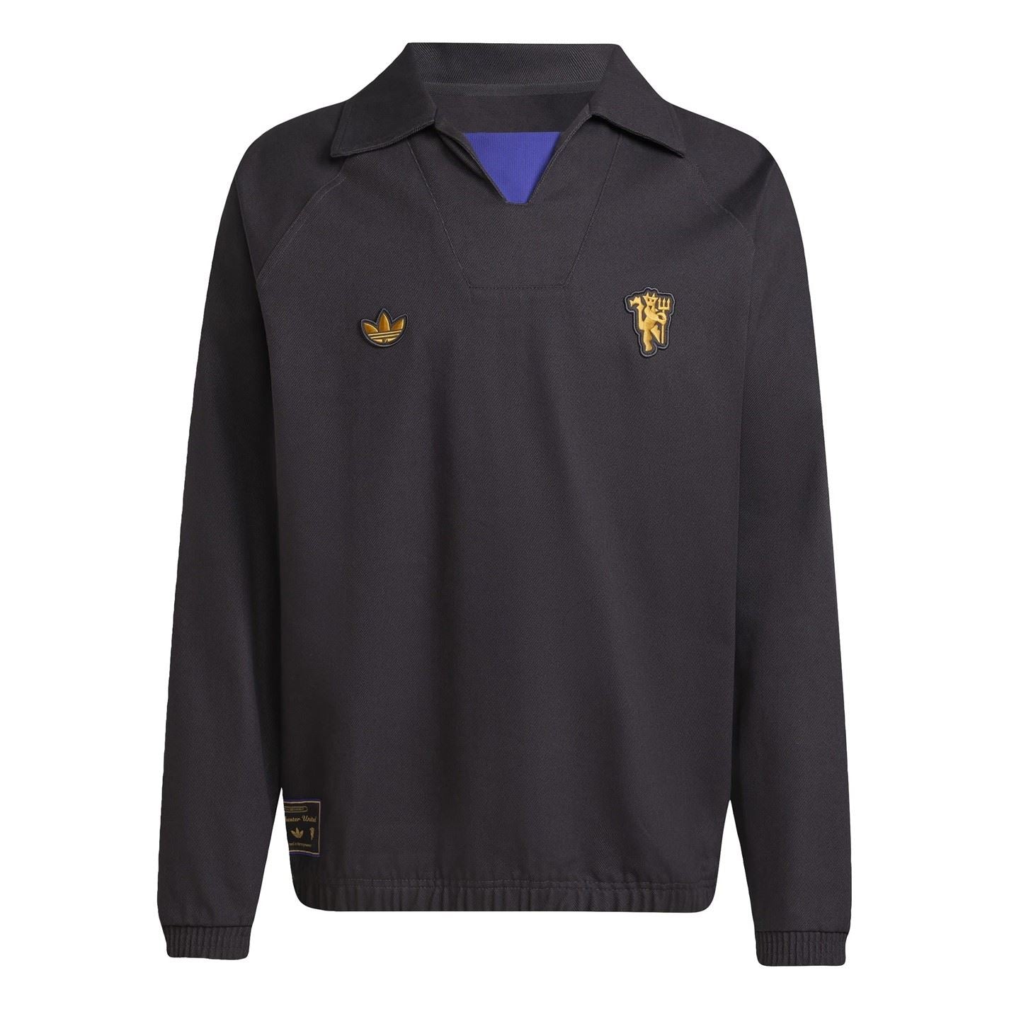 adidas Mens Manchester United Icons Drill Top