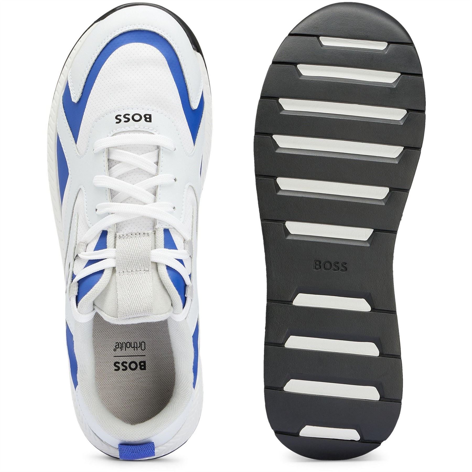 Boss Titanium Runn Low Top Lace-Up Sneakers