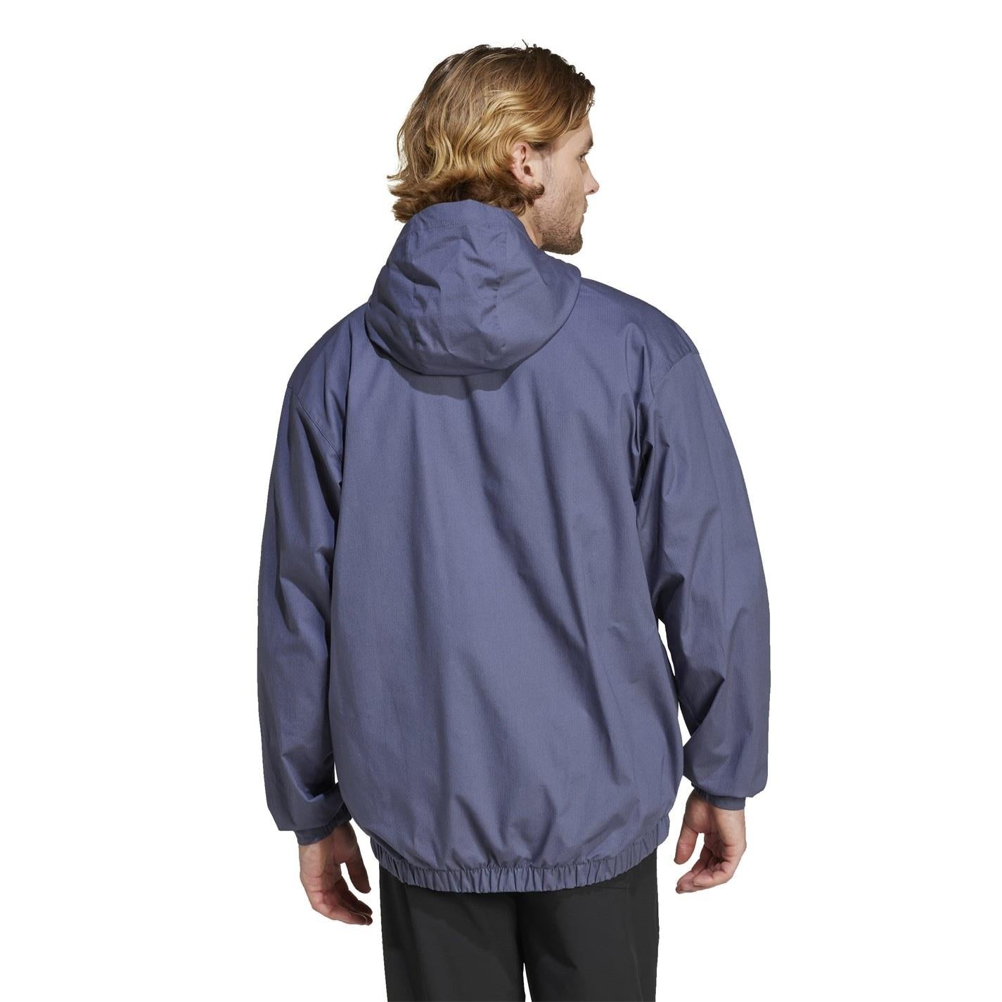 adidas Terrex Xploric Windproof Cotton Long Sleeve Rain Anorak