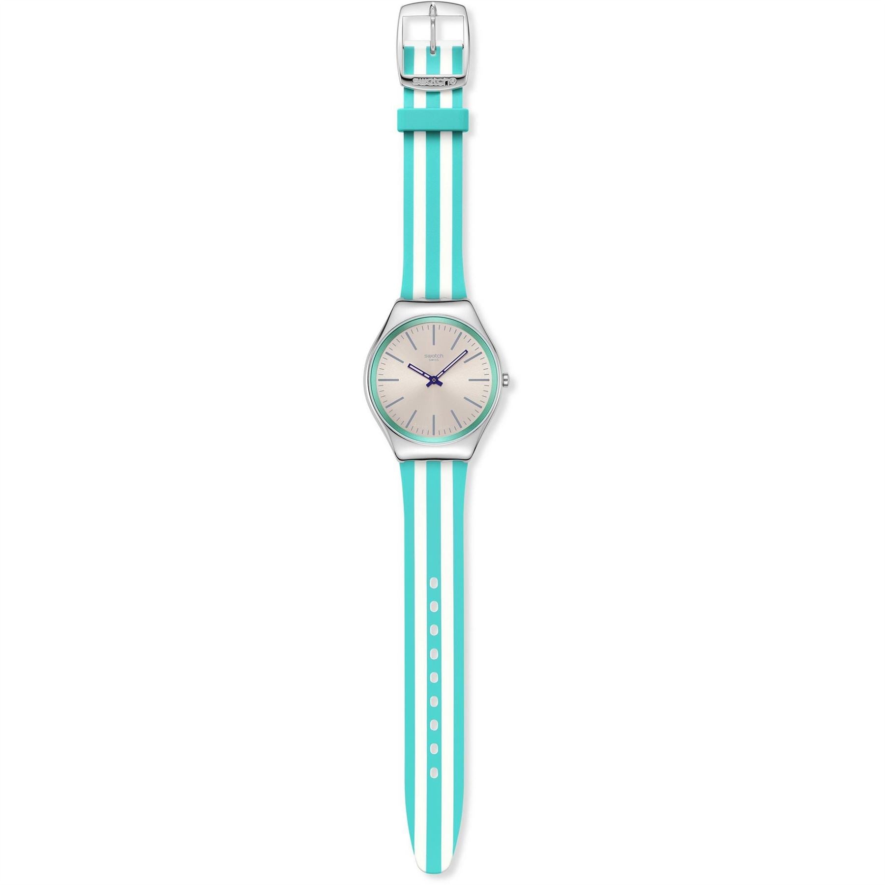 Swatch Skin Irony Fashion Rubber Strap Analogue Watch