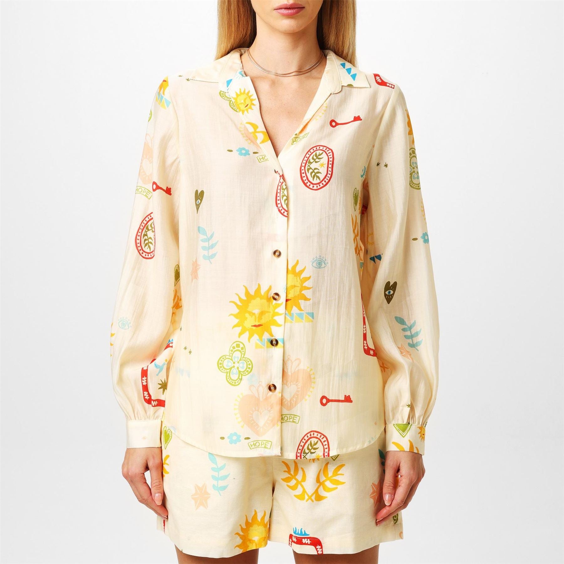Never Fully Dressed Sundazed Long Sleeve Regular Fit Shirt