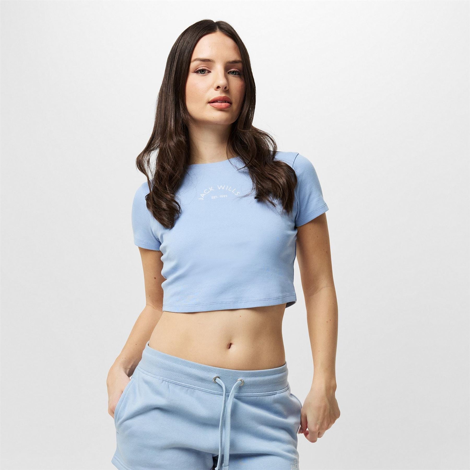 Jack Wills Cropped Baby Tee Ladies