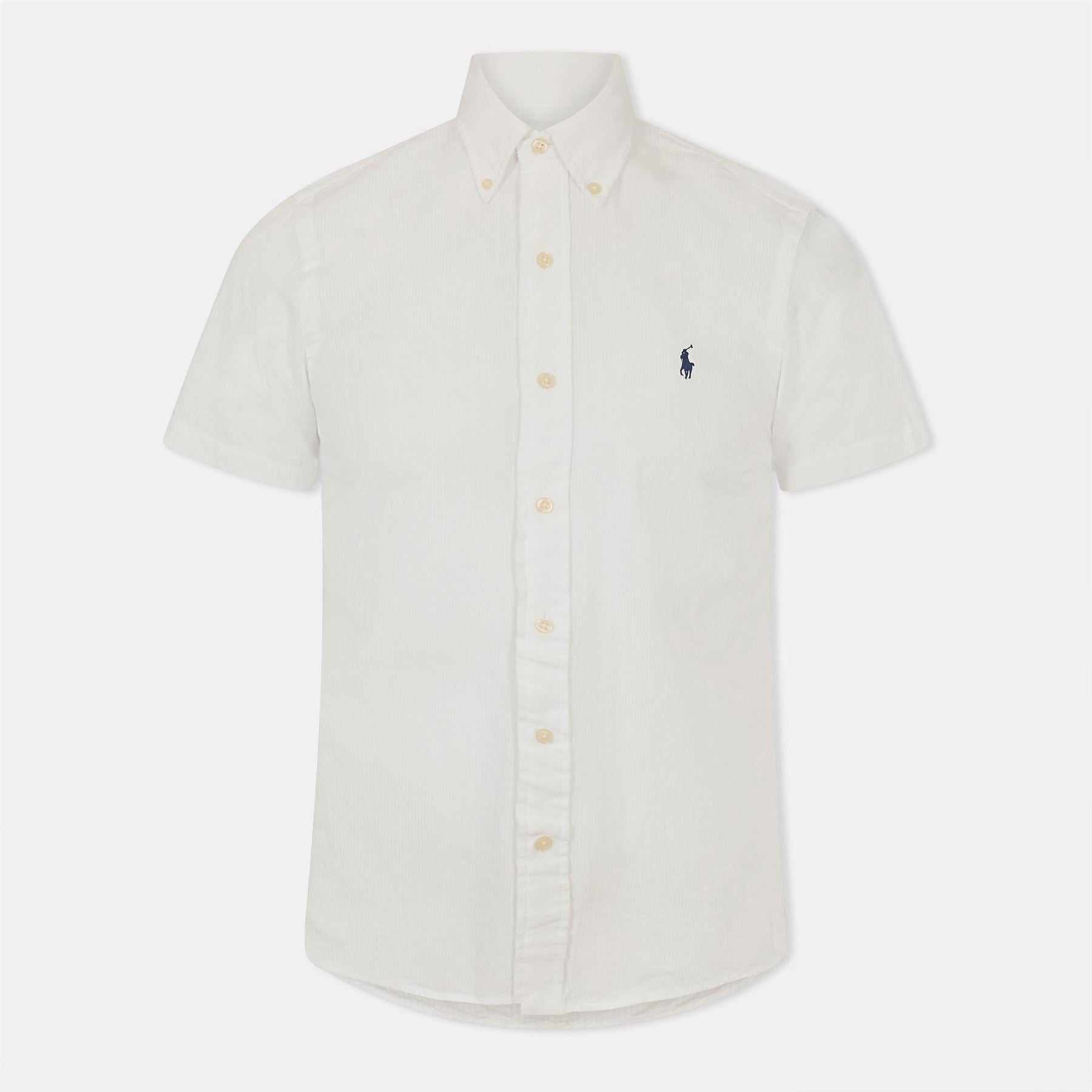 Polo Ralph Lauren Seersucker Regular Fit Button Down Collar Shirt