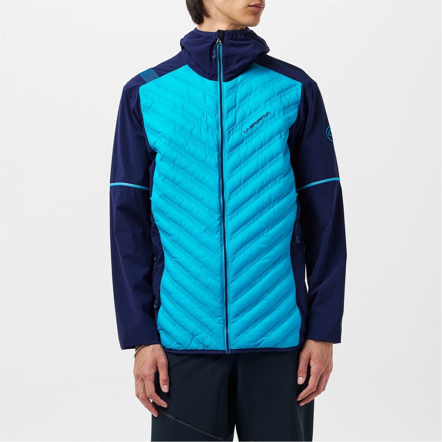 La Sportiva Koro Hooded Neck Color Block Ski Jacket