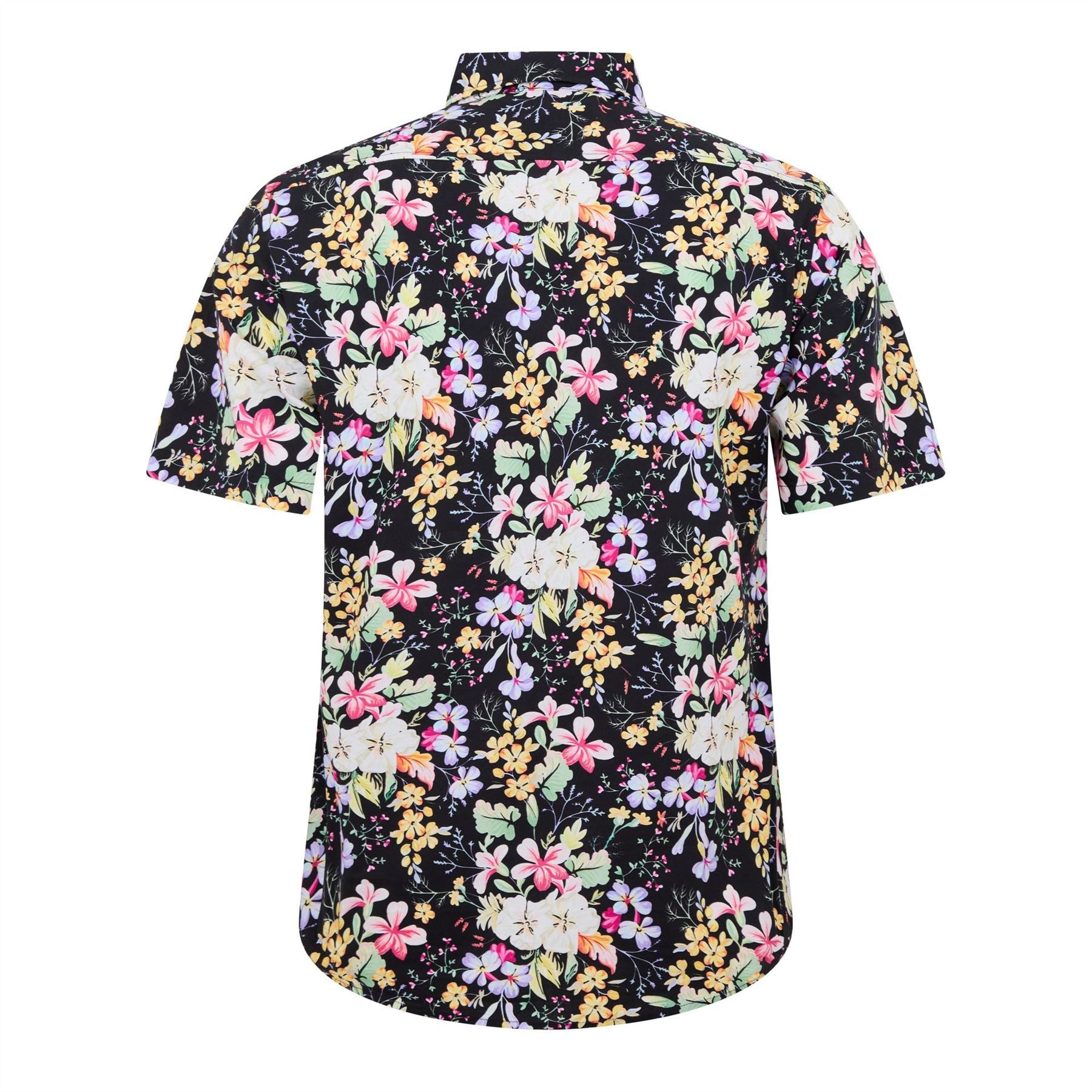 Replay Floral Print Short Sleeve Patterned Shirt