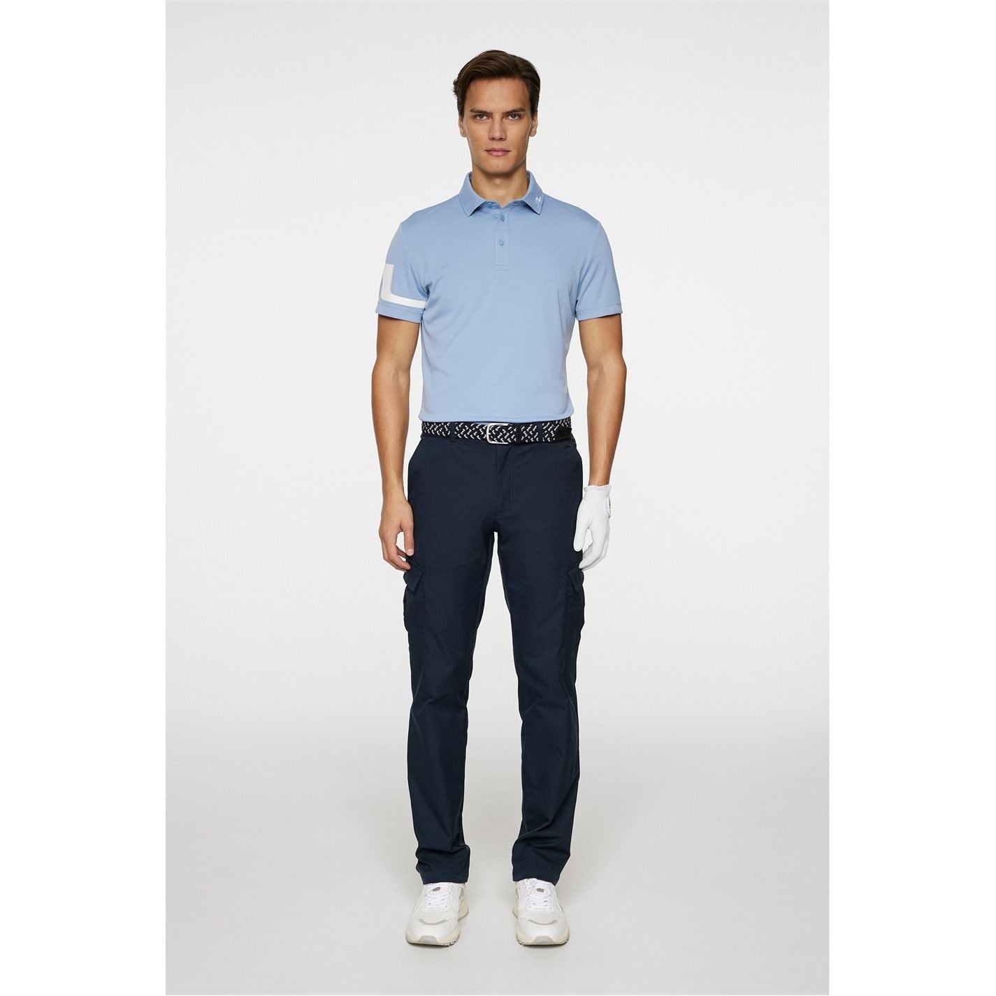 J Lindeberg Golf Short Sleeve Performance Polo Shirt
