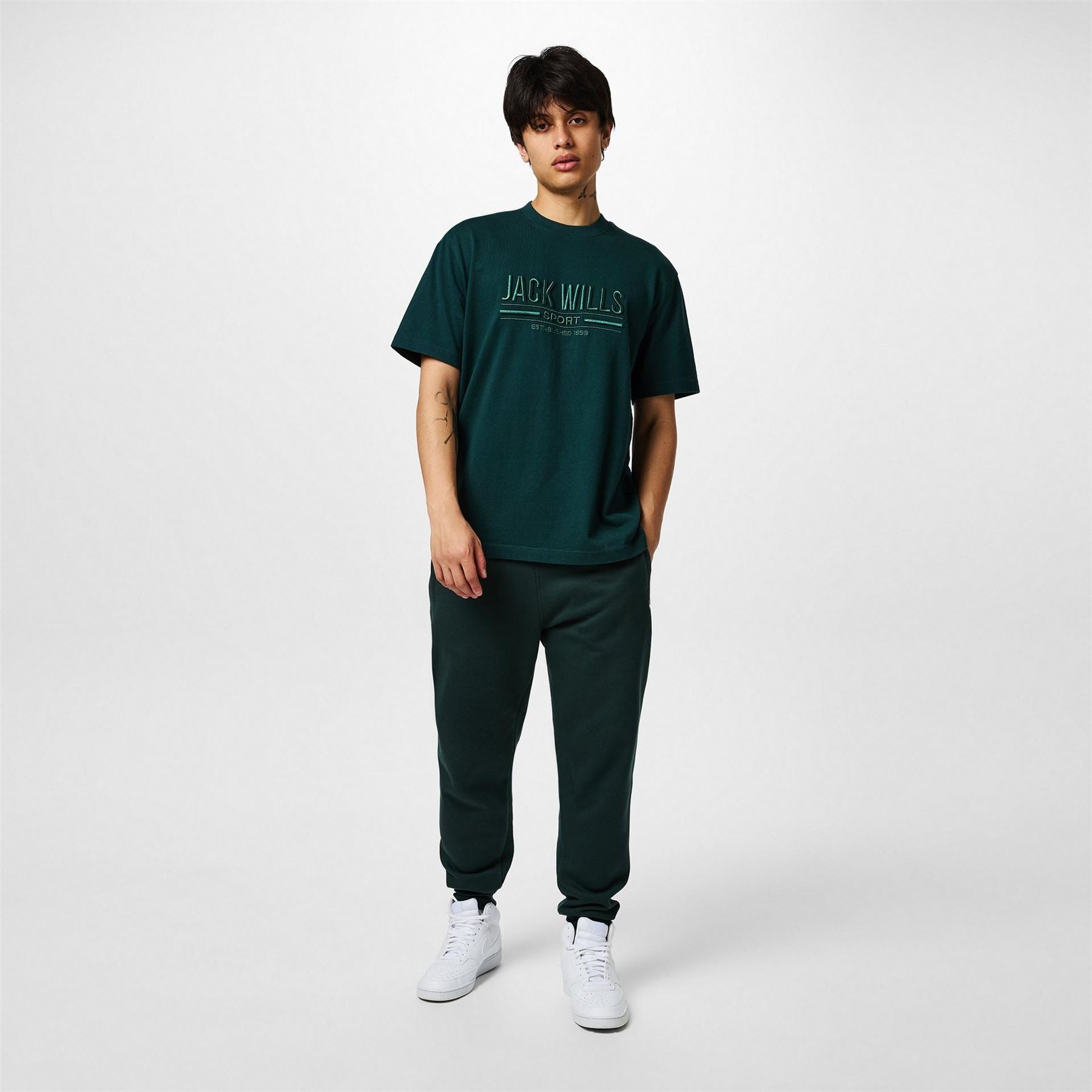 Jack Wills Logo Regular Fit Crew Neck T-Shirt