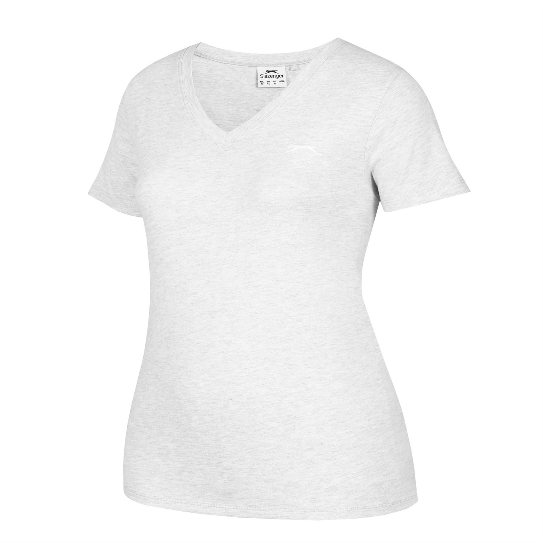 Slazenger Ladies V Neck Tee Shirt
