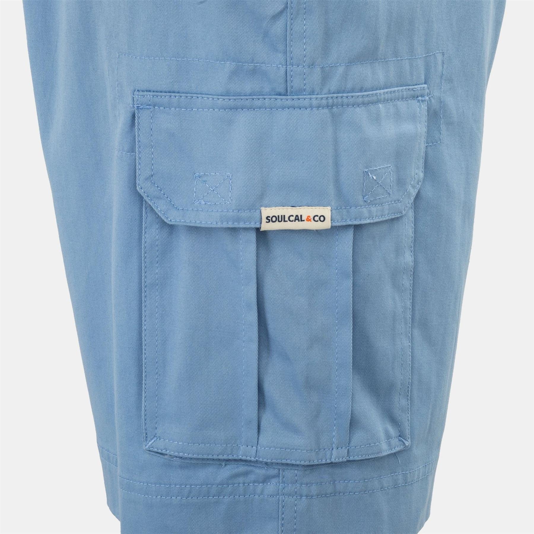 SoulCal Mens Washed Shorts