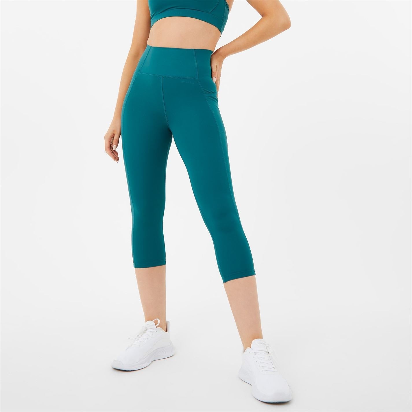 USA Pro High Rise Capri Cropped Leggings