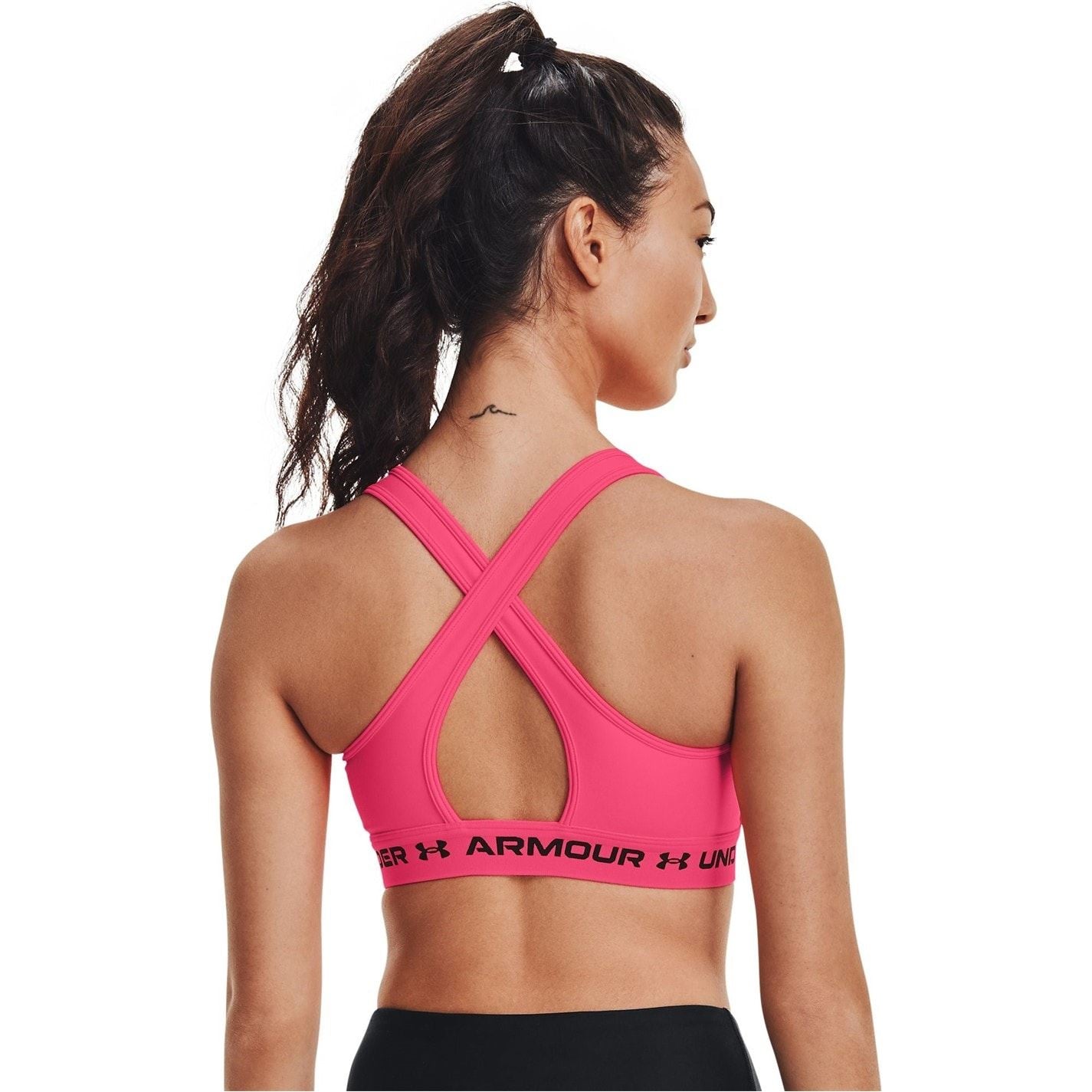 Under Armour Womens Armour Medium Support Crossbodyack Bra