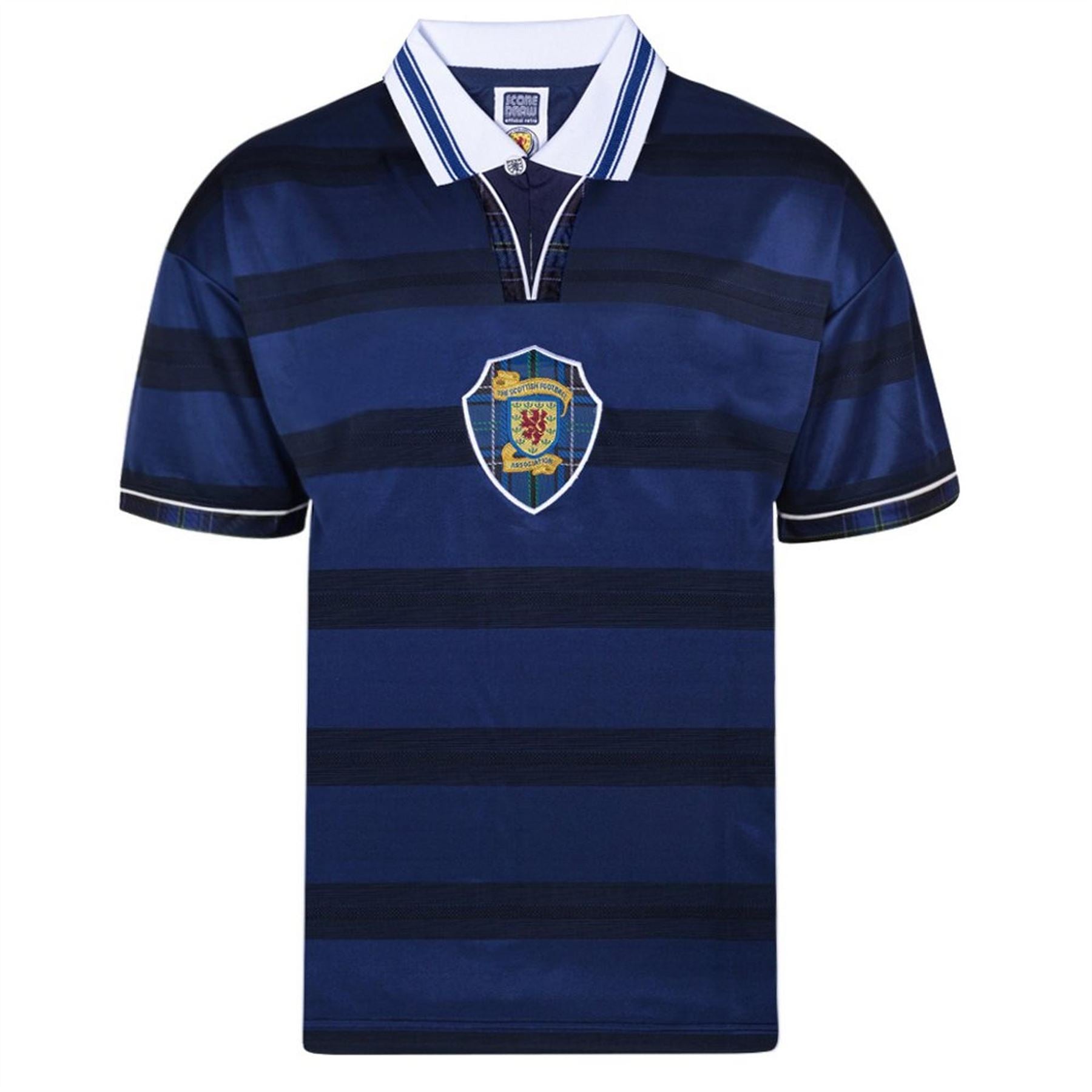Score Draw Scotland Retro International Licensed Football Shirt